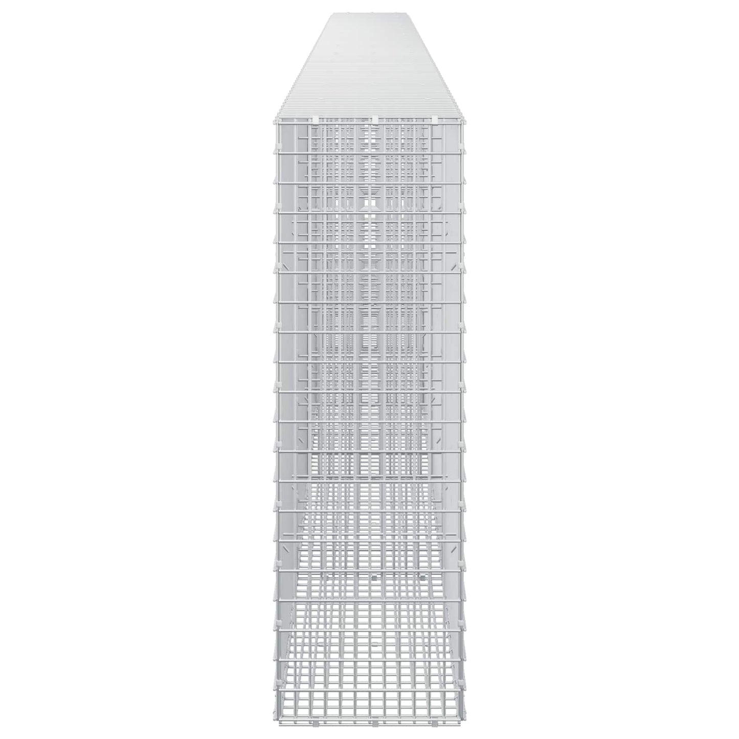 vidaXL Γκαμπιόν με σύρμα 3,5 χλστ και πλέγμα 5x2,5 εκ 650x30x100 εκ