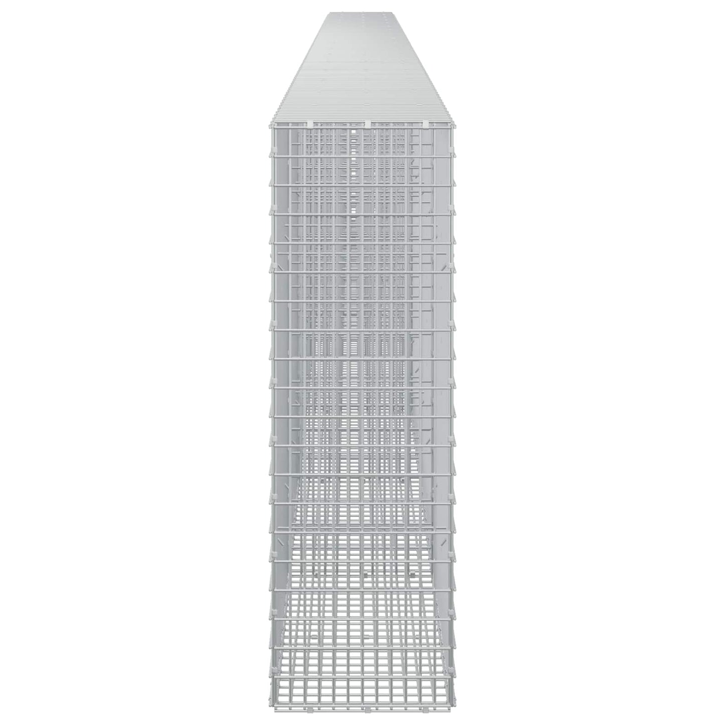vidaXL Γκαμπιόν με σύρμα 3,5 mm και πλέγμα 5x2,5 cm 850x30x100 εκ