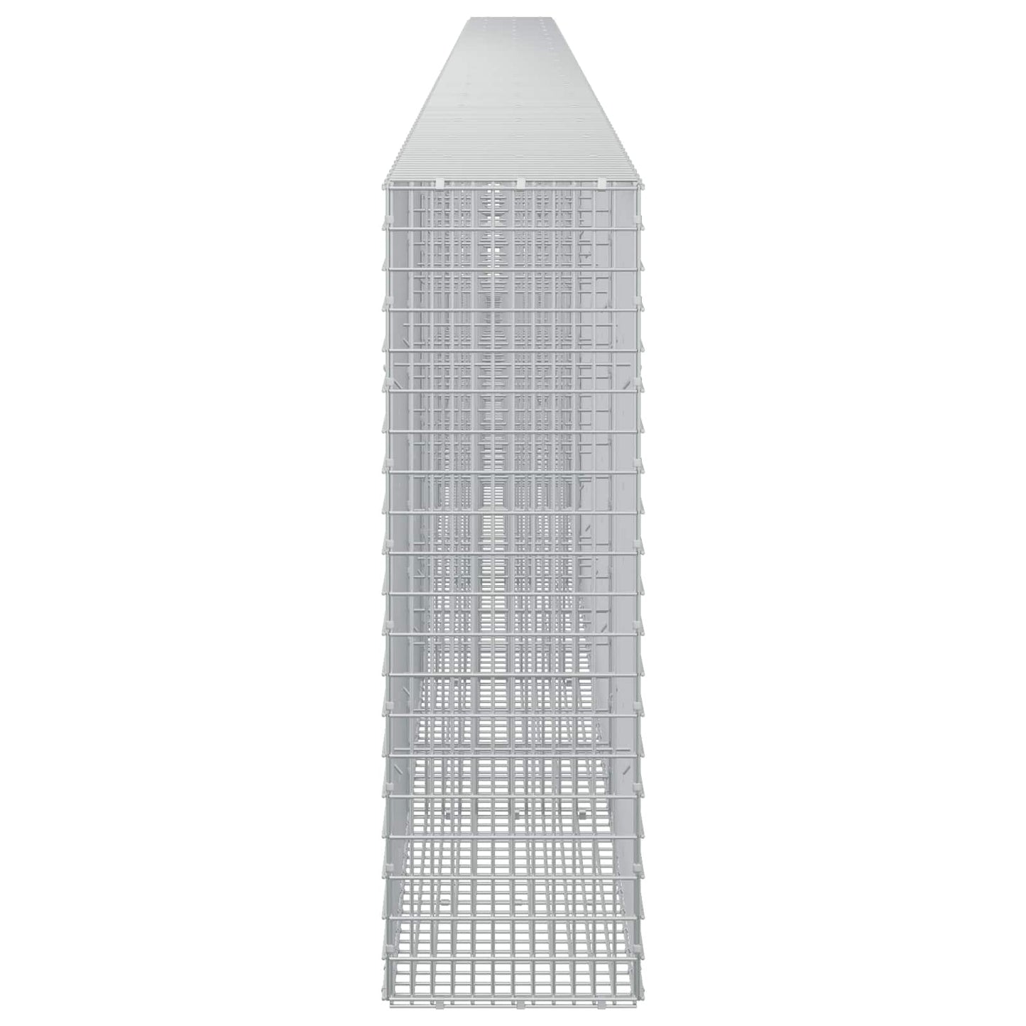 vidaXL Γκαμπιόν με σύρμα 3,5 mm και πλέγμα 5x2,5 cm 950x30x100 εκ
