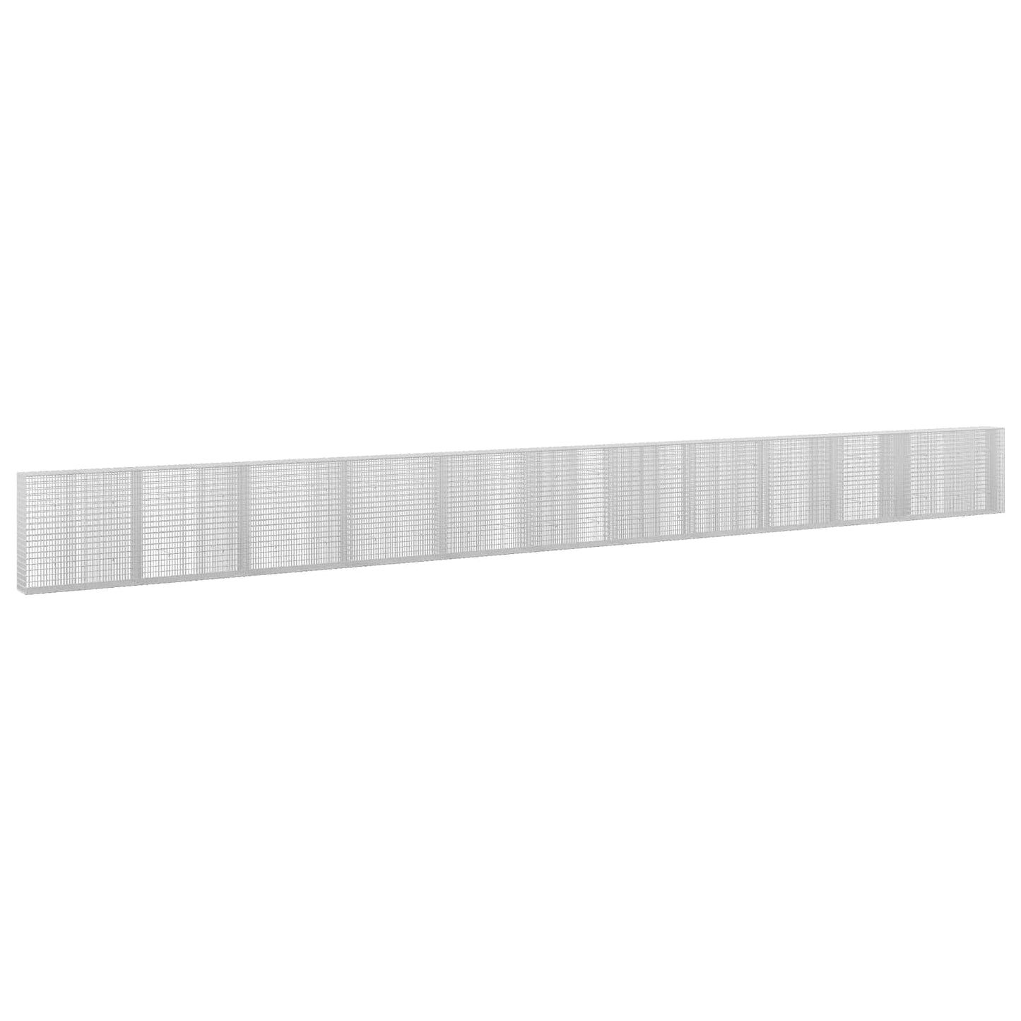 vidaXL Γκαμπιόν με σύρμα 3,5 mm και πλέγμα 5x2,5 cm 1150x30x100 εκ
