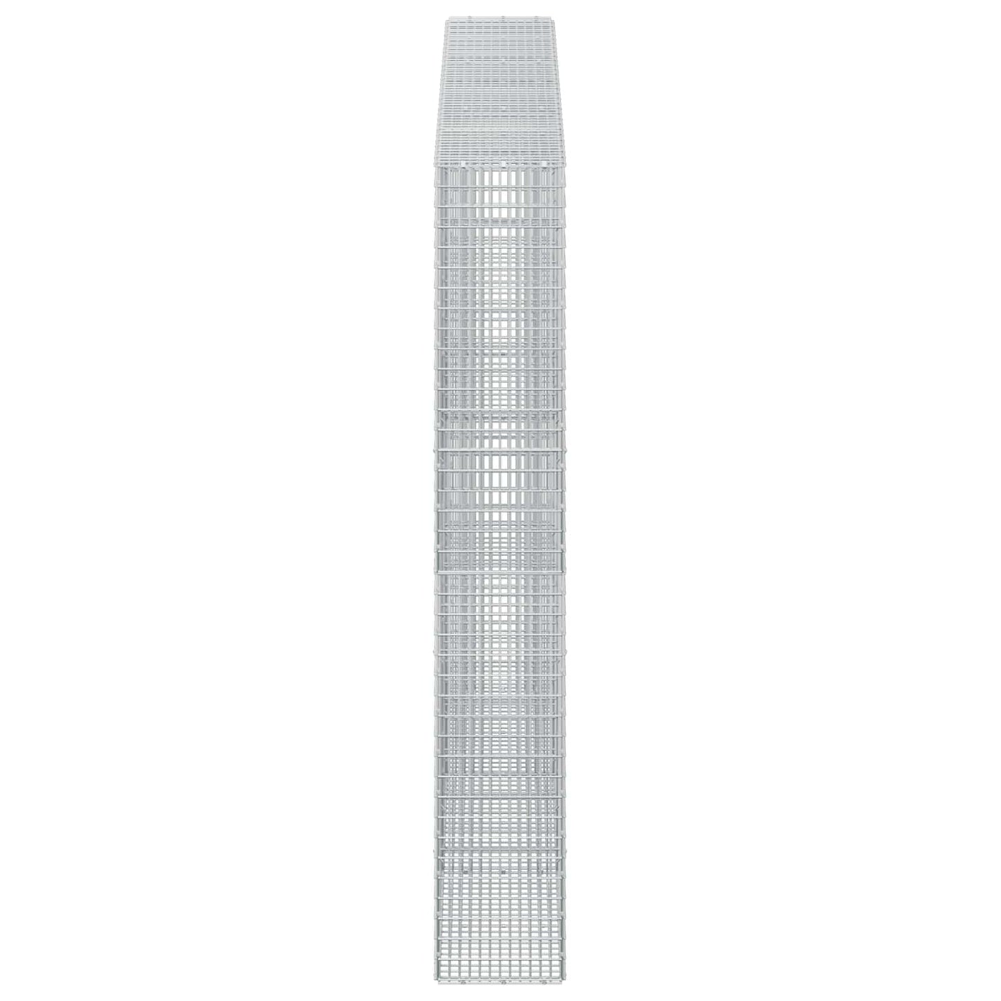 vidaXL Γκαμπιόν με σύρμα 3,5 mm και πλέγμα 5x2,5 cm 300x30x200 εκ