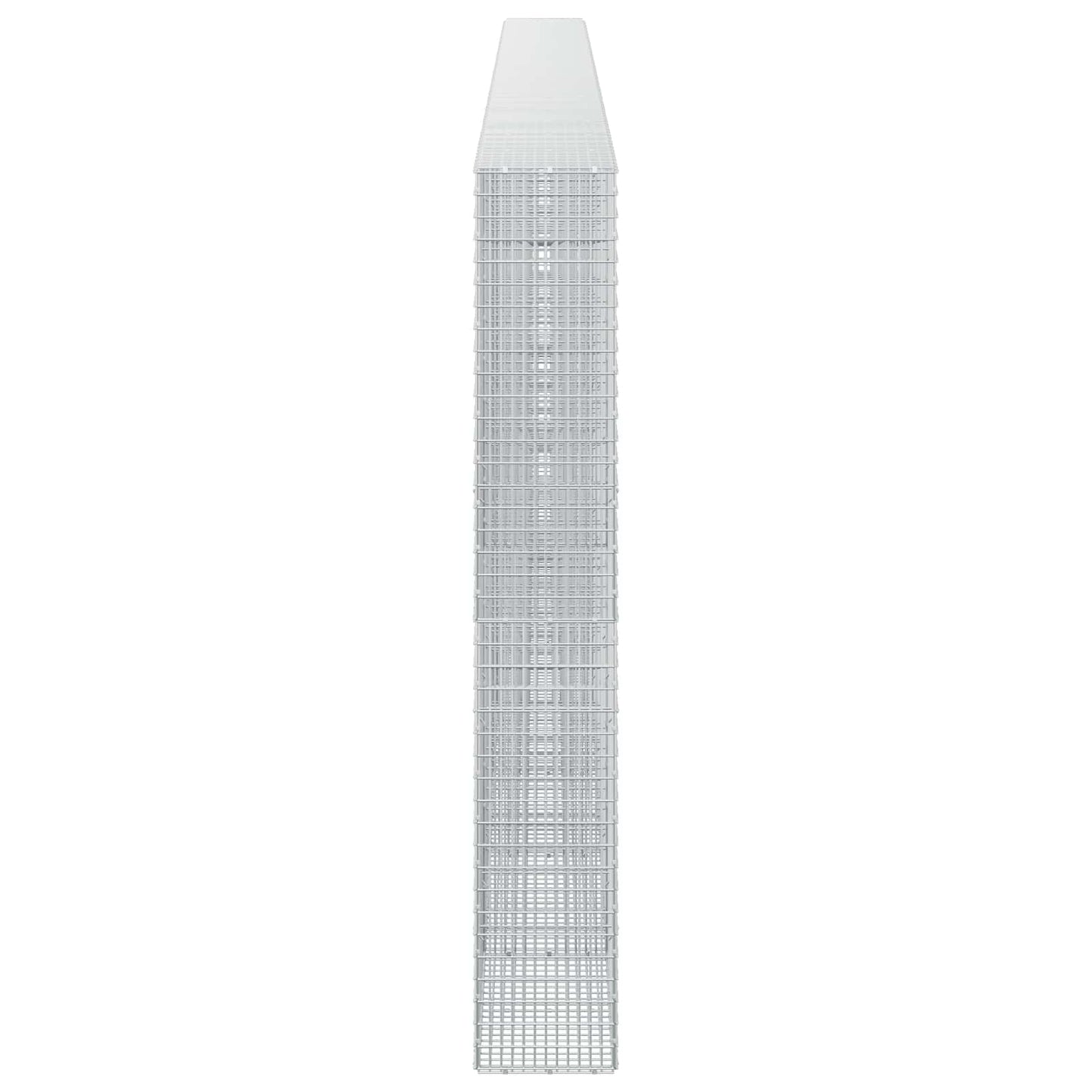 vidaXL Γκαμπιόν με σύρμα 3,5 χλστ και πλέγμα 5x2,5 εκ 750x30x200 εκ