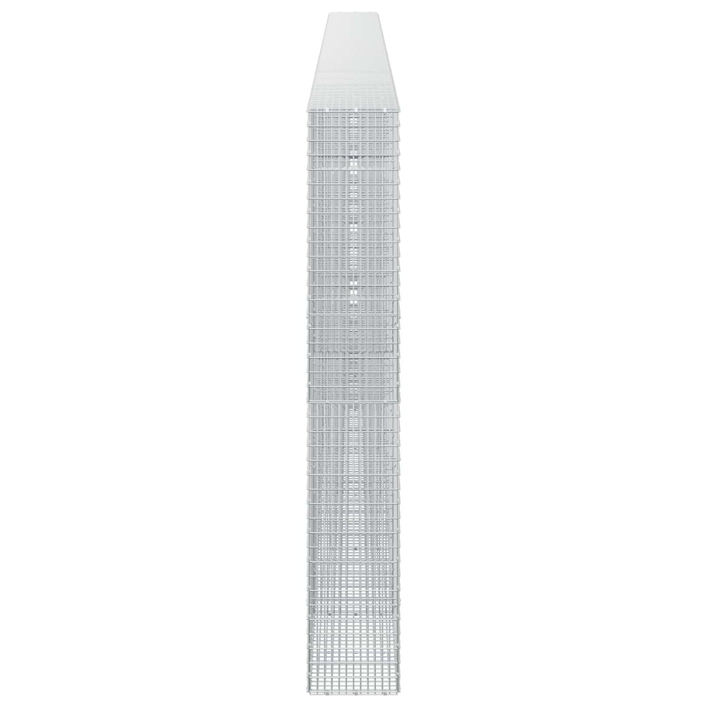 vidaXL Γκαμπιόν με σύρμα 3,5 χλστ και πλέγμα 5x2,5 εκ 800x30x200 εκ