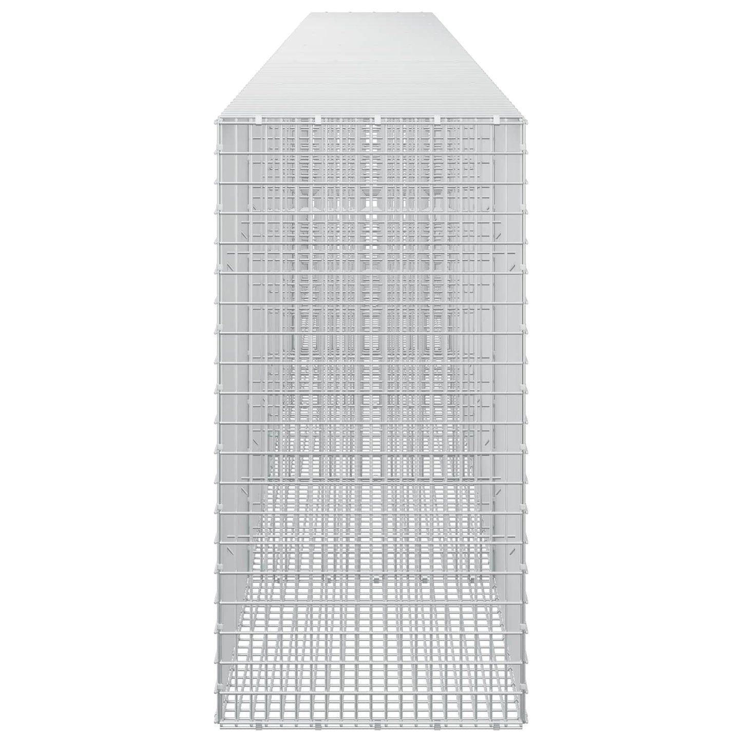 vidaXL Γκαμπιόν με σύρμα 3,5 χλστ και πλέγμα 5x2,5 εκ 650x50x100 εκ