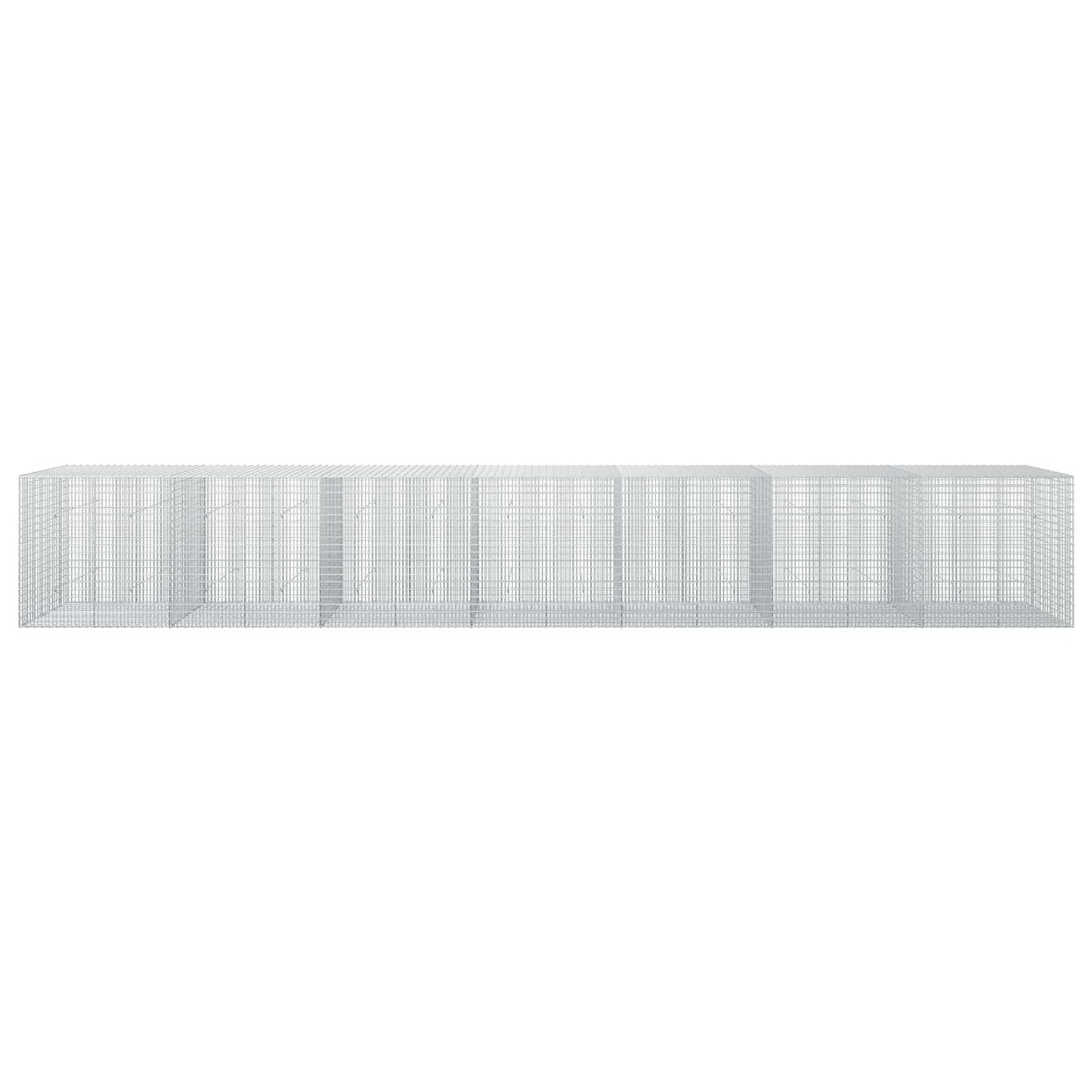 vidaXL Γκαμπιόν με σύρμα 3,5 χλστ και πλέγμα 5x2,5 εκ 700x50x100 εκ