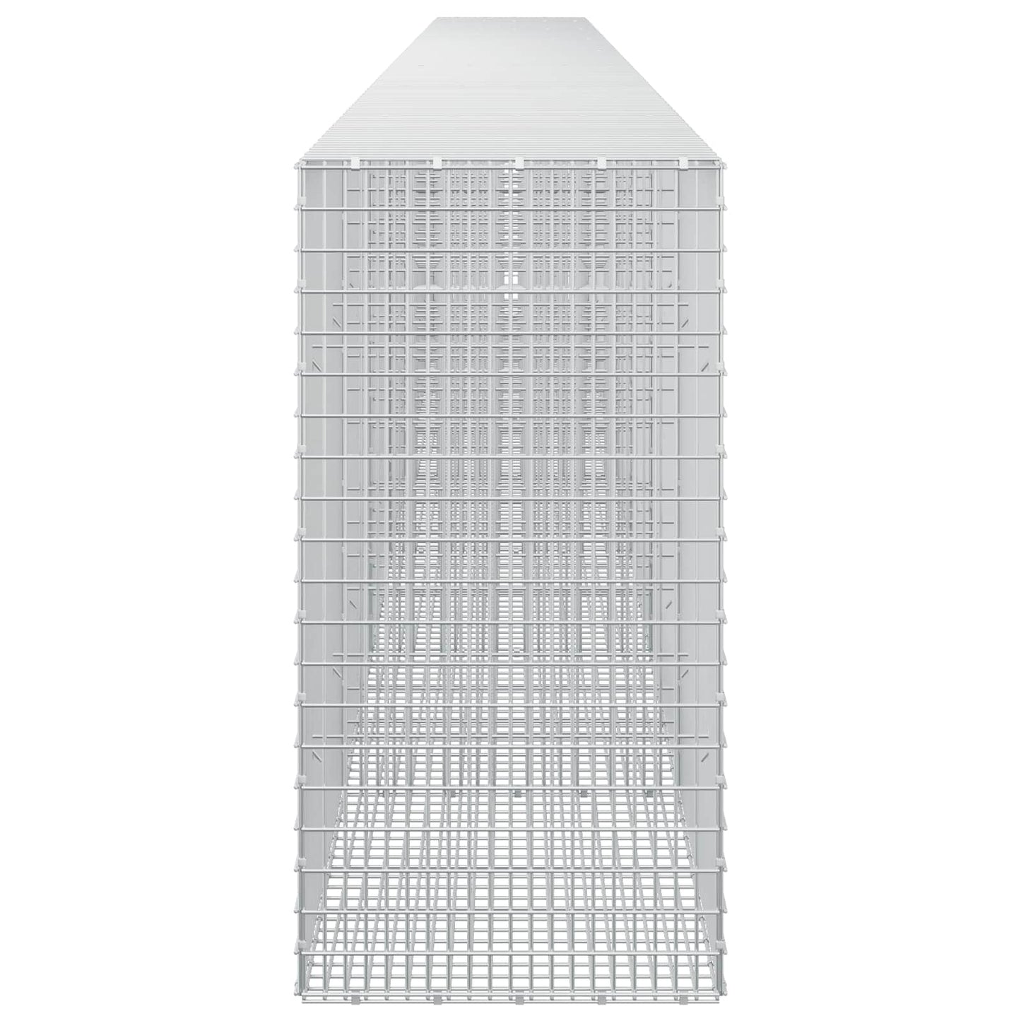 vidaXL Γκαμπιόν με σύρμα 3,5 χλστ και πλέγμα 5x2,5 εκ 750x50x100 εκ