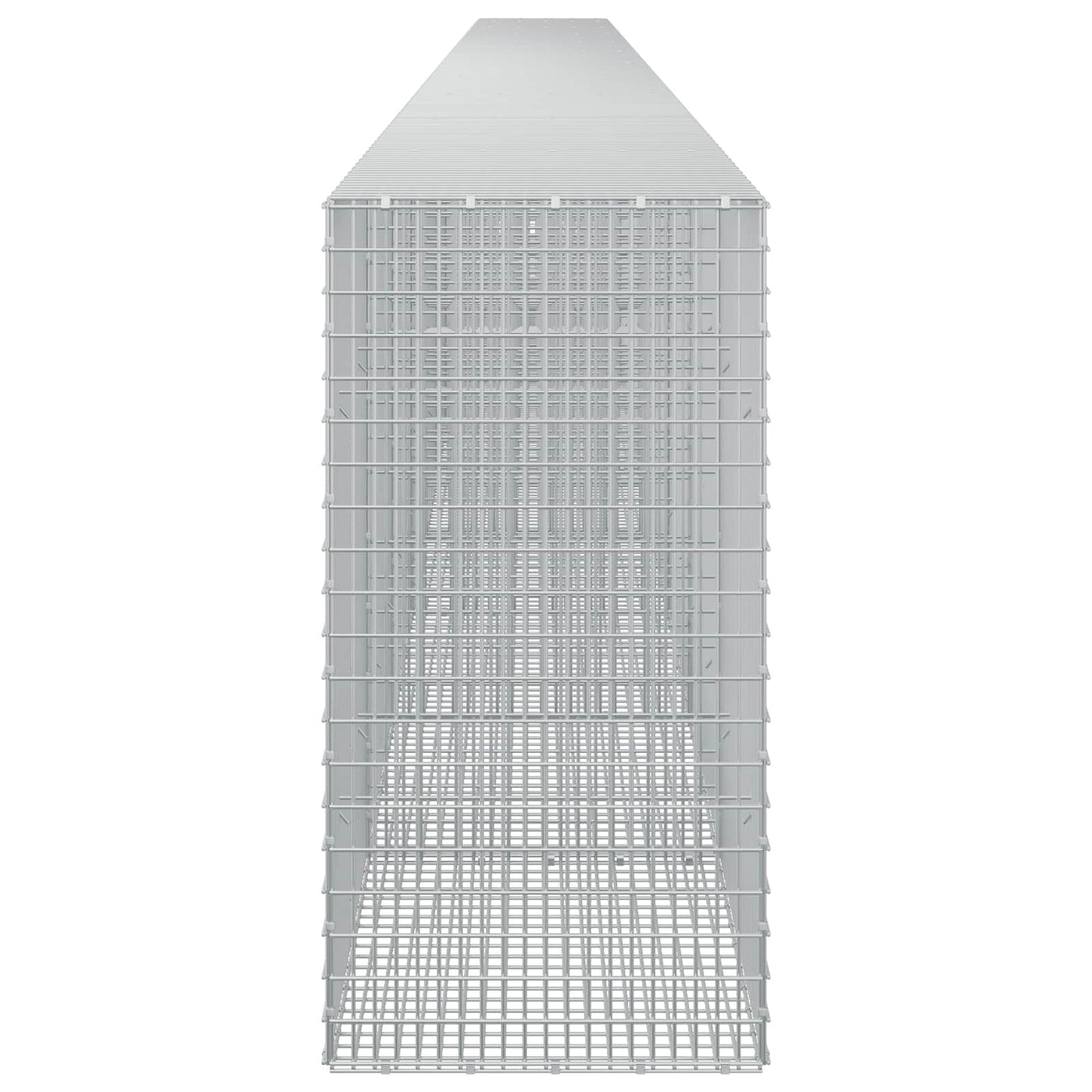 vidaXL Γκαμπιόν με σύρμα 3,5 mm και πλέγμα 5x2,5 cm 1050x50x100 εκ
