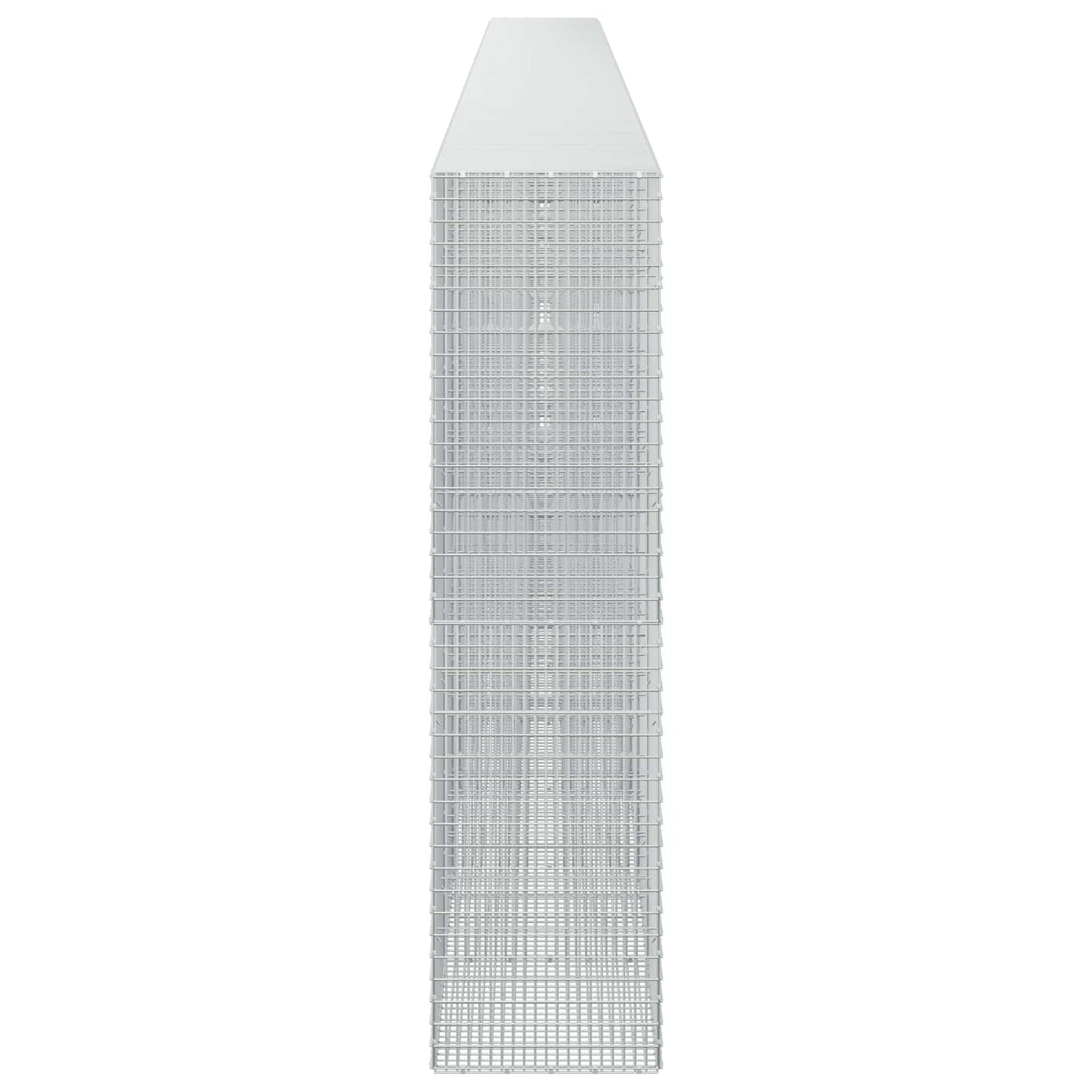 vidaXL Γκαμπιόν με σύρμα 3,5 mm και πλέγμα 5x2,5 cm 1100x50x200 εκ