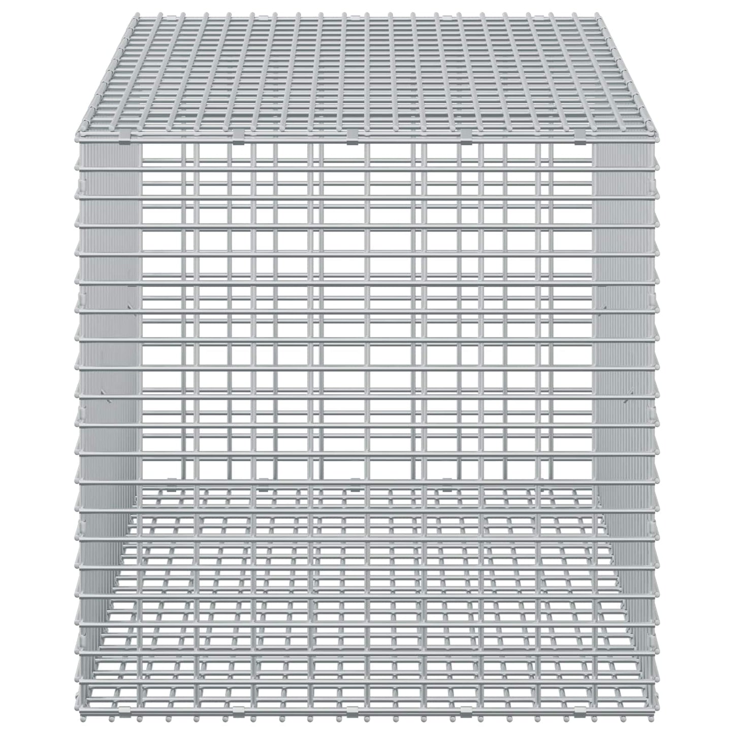 vidaXL Γκαμπιόν με σύρμα 3,5 mm και πλέγμα 5x2,5 cm 50x100x50 εκ