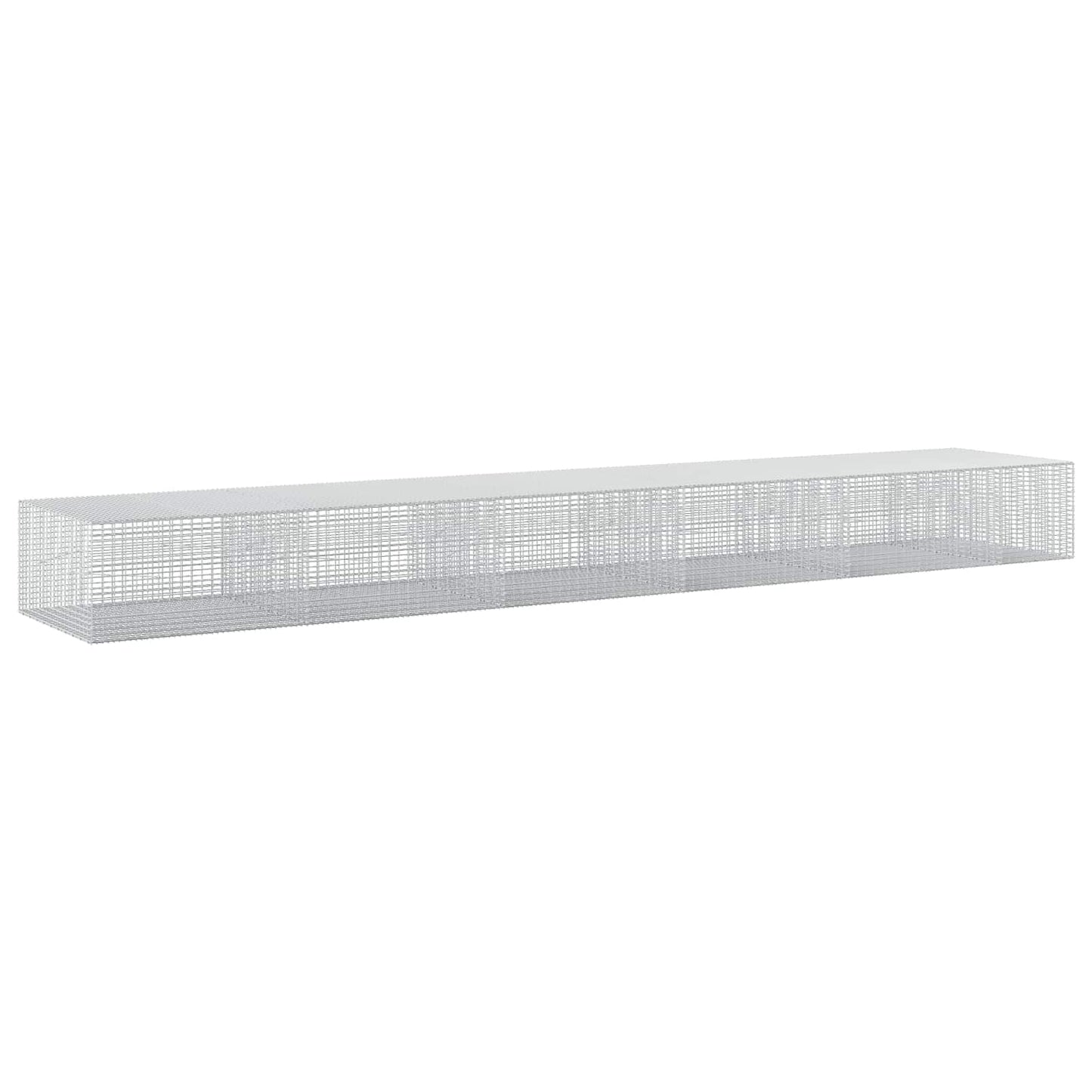 vidaXL Γκαμπιόν με σύρμα 3,5 mm και πλέγμα 5x2,5 cm 550x100x50 εκ