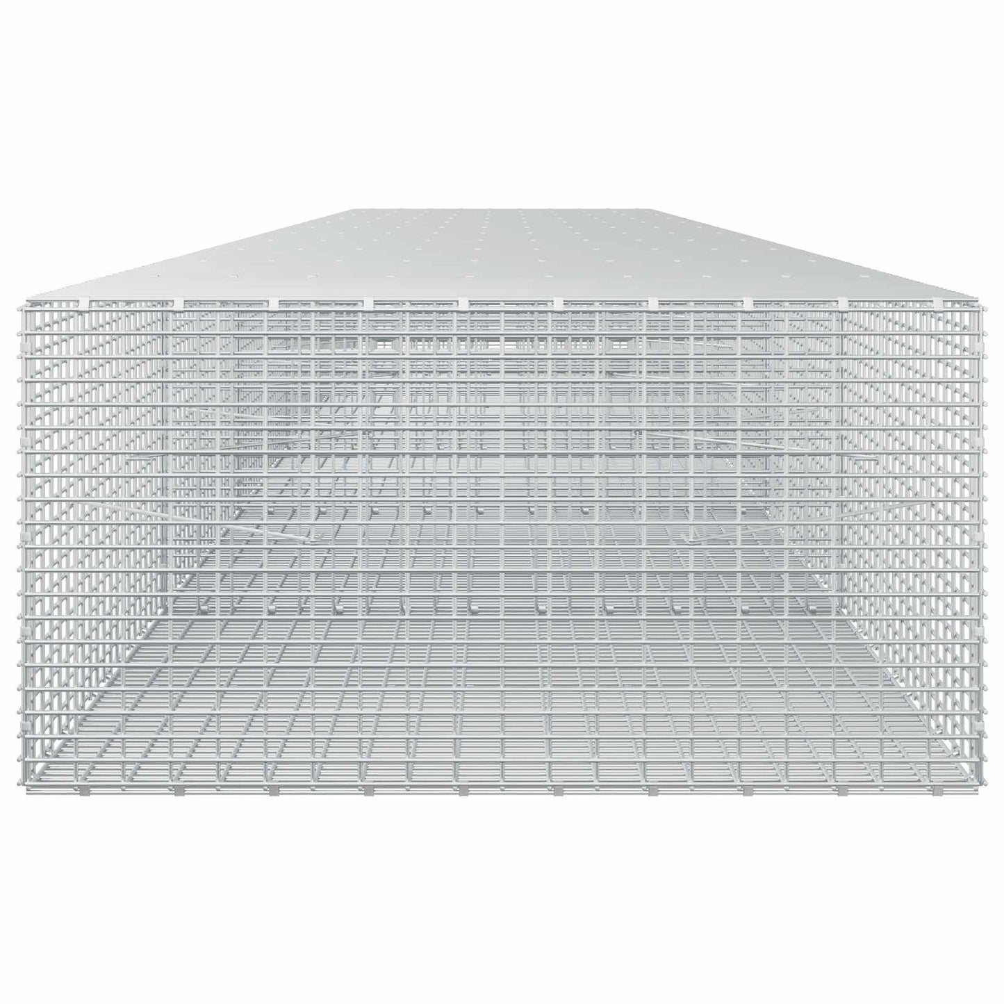 vidaXL Γκαμπιόν με σύρμα 3,5 mm και πλέγμα 5x2,5 cm 550x100x50 εκ