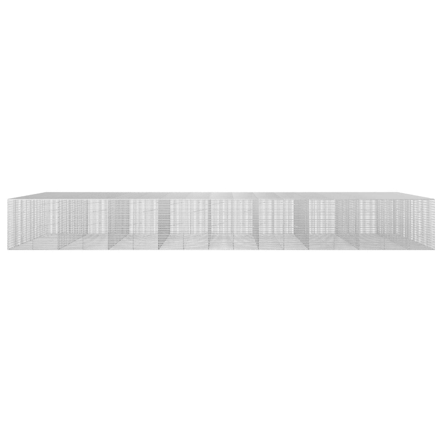 vidaXL Γκαμπιόν με σύρμα 3,5 mm και πλέγμα 5x2,5 cm 850x100x100 εκ