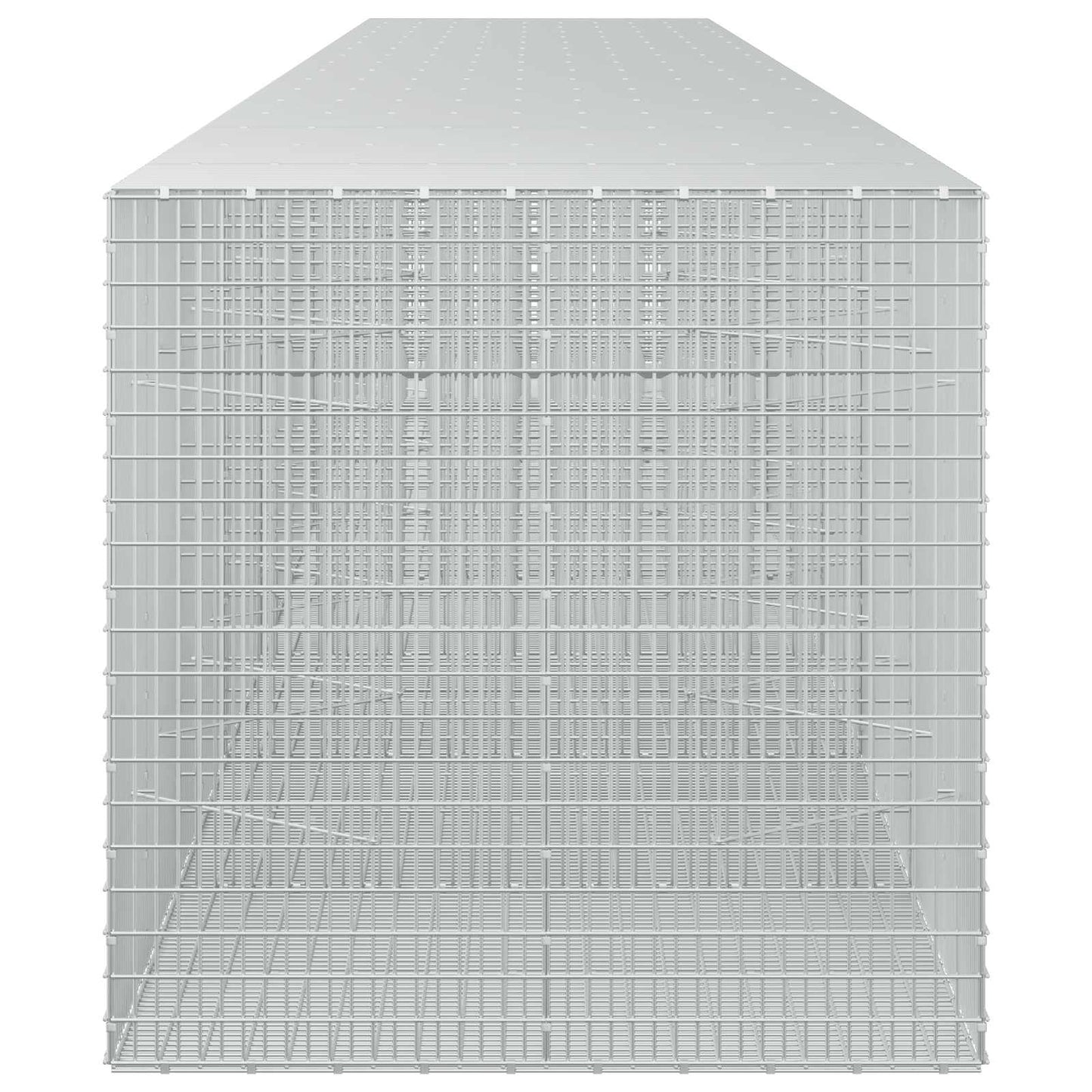 vidaXL Γκαμπιόν με σύρμα 3,5 mm και πλέγμα 5x2,5 cm 850x100x100 εκ