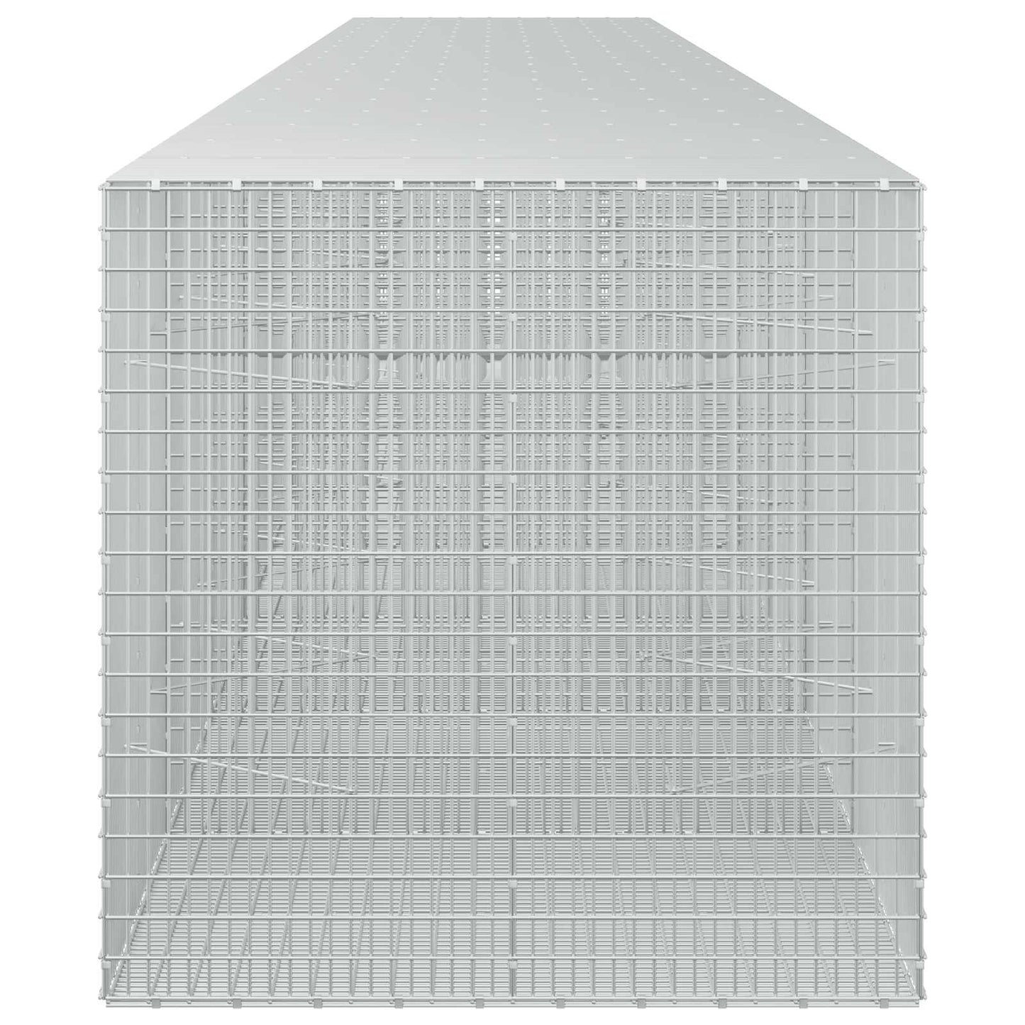 vidaXL Γκαμπιόν με σύρμα 3,5 mm και πλέγμα 5x2,5 cm 950x100x100 εκ