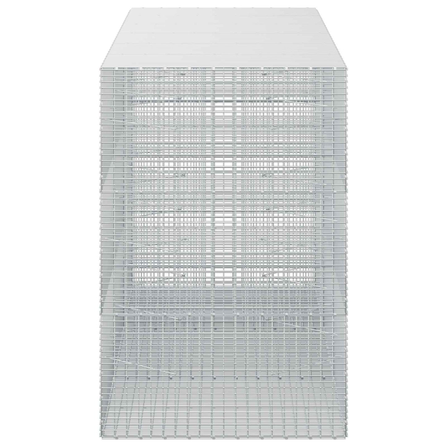vidaXL Γκαμπιόν με σύρμα 3,5 mm και πλέγμα 5x2,5 cm 300x100x150 εκ