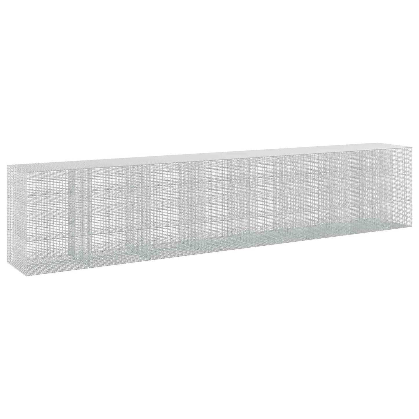 vidaXL Γκαμπιόν με σύρμα 3,5 χλστ και πλέγμα 5x2,5 εκ 750x100x150 εκ