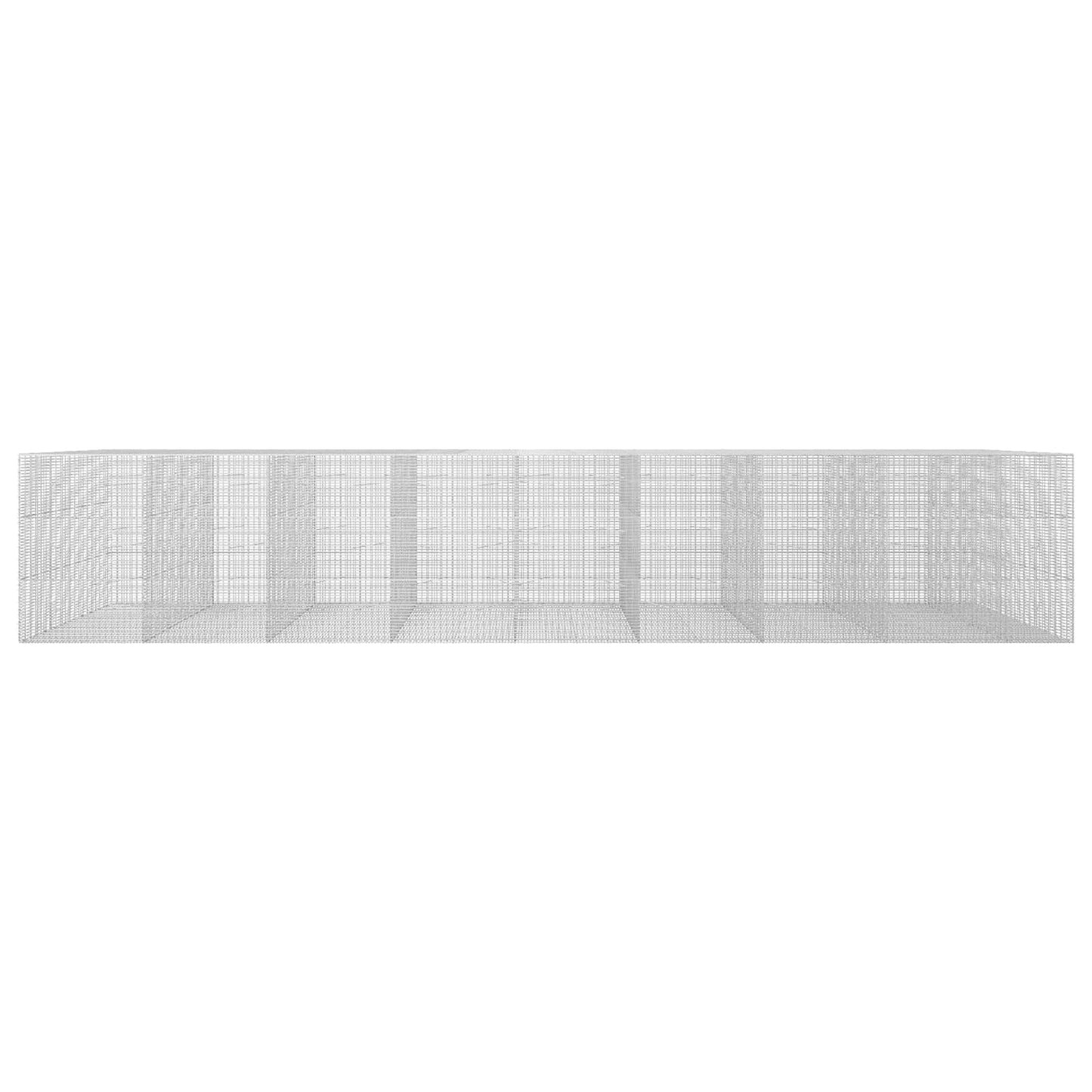 vidaXL Γκαμπιόν με σύρμα 3,5 mm και πλέγμα 5x2,5 cm 850x100x150 εκ