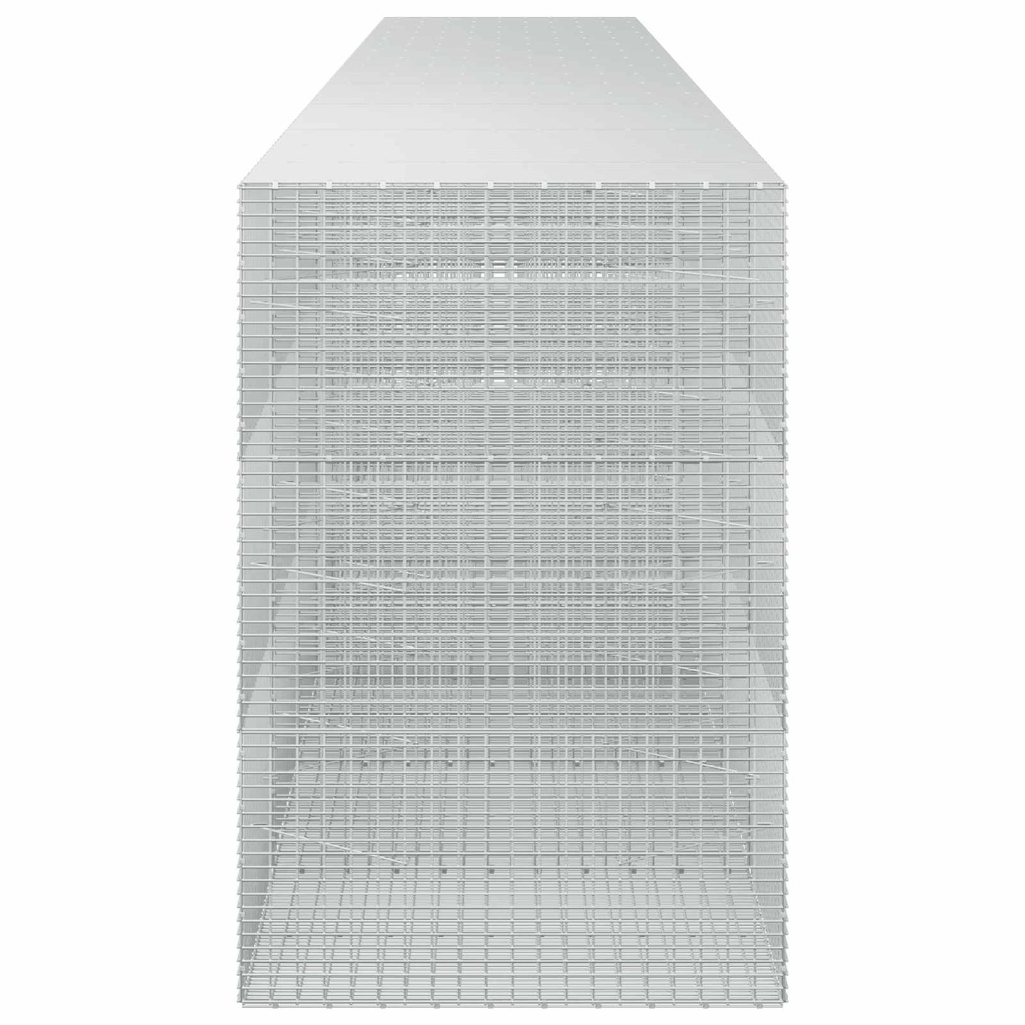 vidaXL Γκαμπιόν με σύρμα 3,5 mm και πλέγμα 5x2,5 cm 850x100x150 εκ
