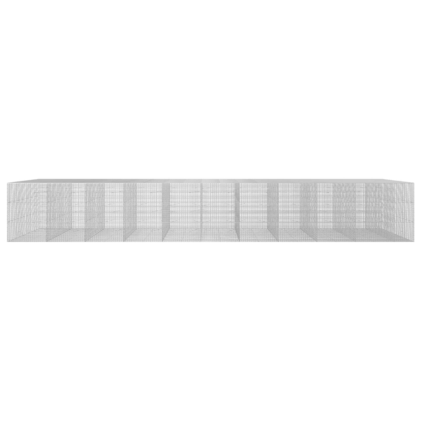vidaXL Γκαμπιόν με σύρμα 3,5 mm και πλέγμα 5x2,5 cm 1050x100x150 εκ