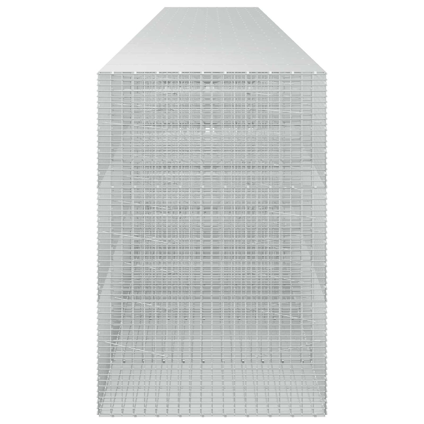 vidaXL Γκαμπιόν με σύρμα 3,5 mm και πλέγμα 5x2,5 cm 1050x100x150 εκ