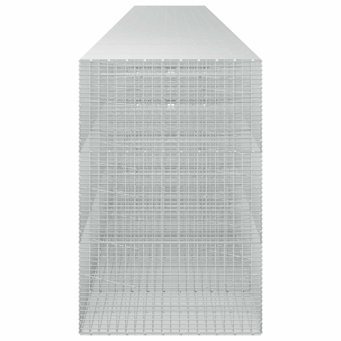 vidaXL Γκαμπιόν με σύρμα 3,5 χλστ και πλέγμα 5x2,5 εκ 1150x100x150 εκ.