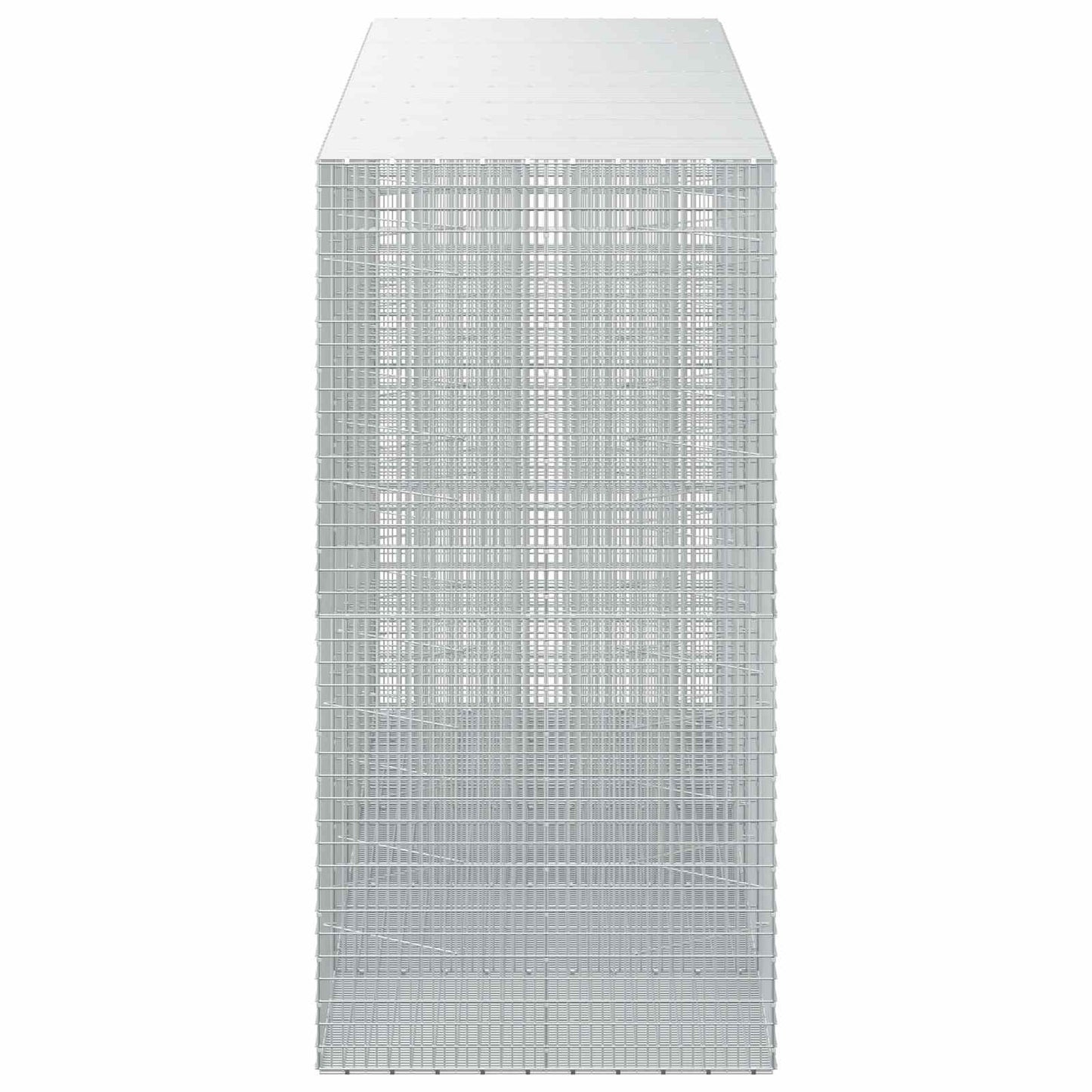 vidaXL Γκαμπιόν με σύρμα 3,5 χλστ και πλέγμα 5x2,5 εκ 450x100x200 εκ