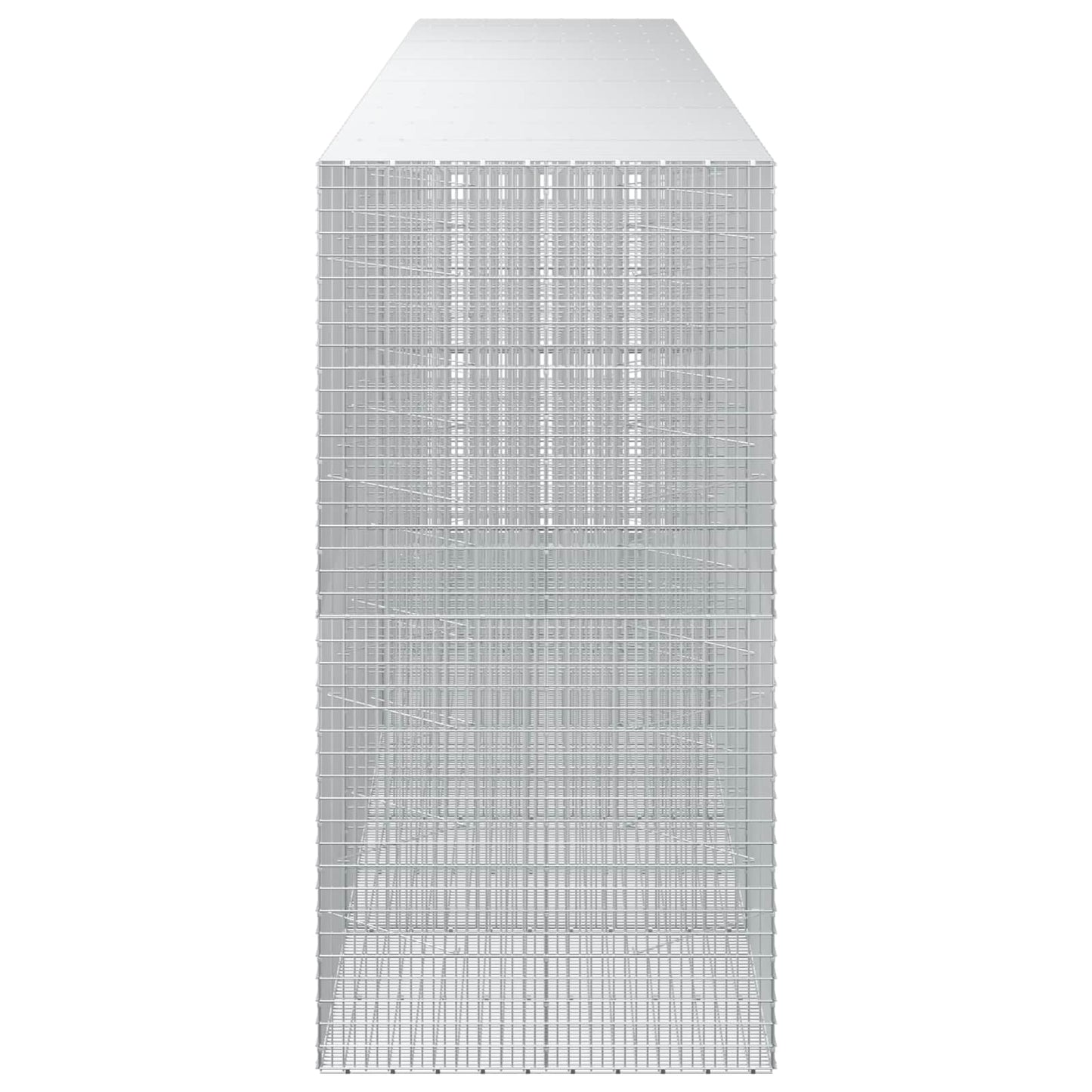 vidaXL Γκαμπιόν με σύρμα 3,5 χλστ και πλέγμα 5x2,5 εκ 600x100x200 εκ