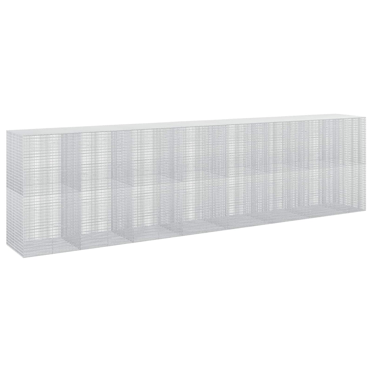 vidaXL Γκαμπιόν με σύρμα 3,5 mm και πλέγμα 5x2,5 cm 750x100x200 εκ.