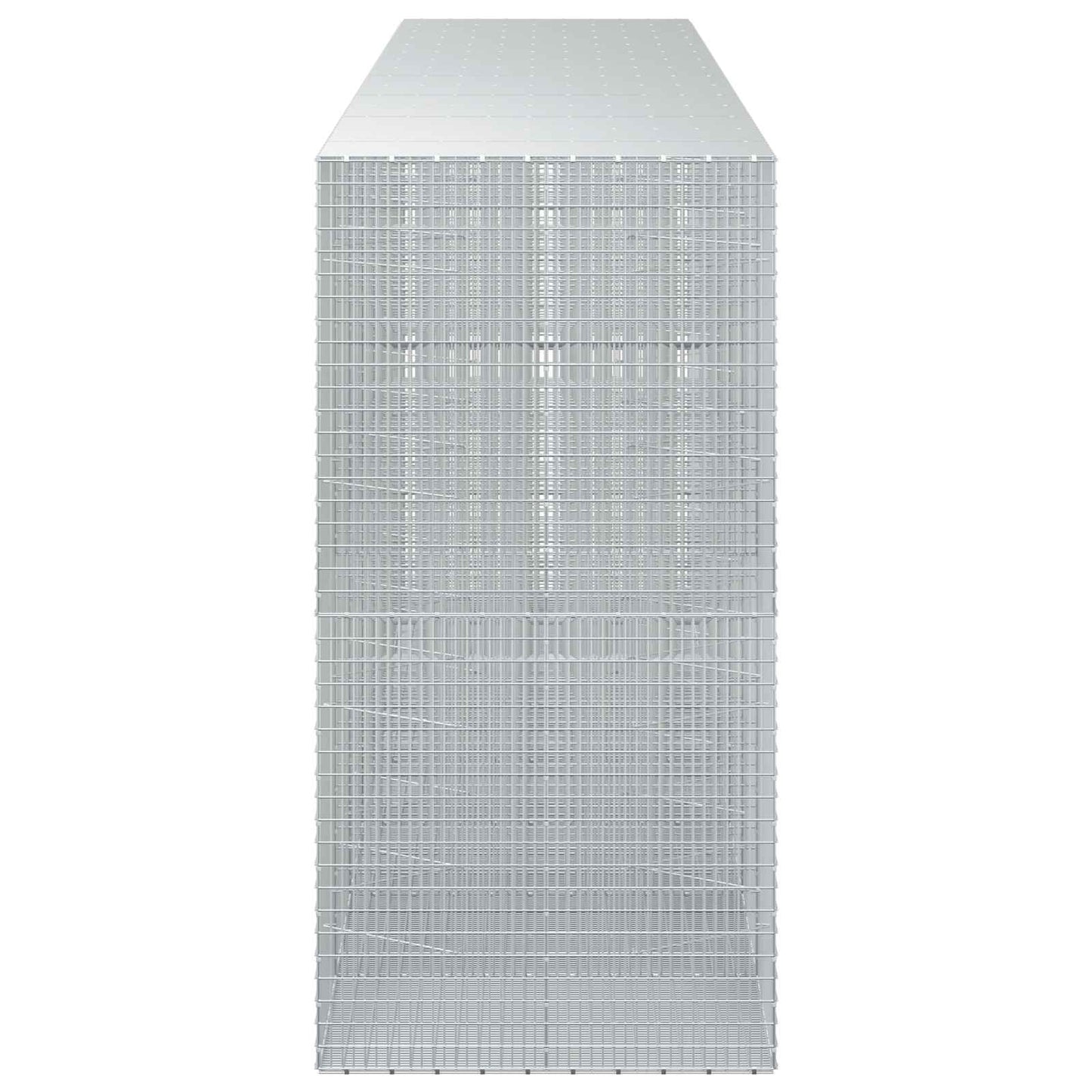 vidaXL Γκαμπιόν με σύρμα 3,5 mm και πλέγμα 5x2,5 cm 750x100x200 εκ.