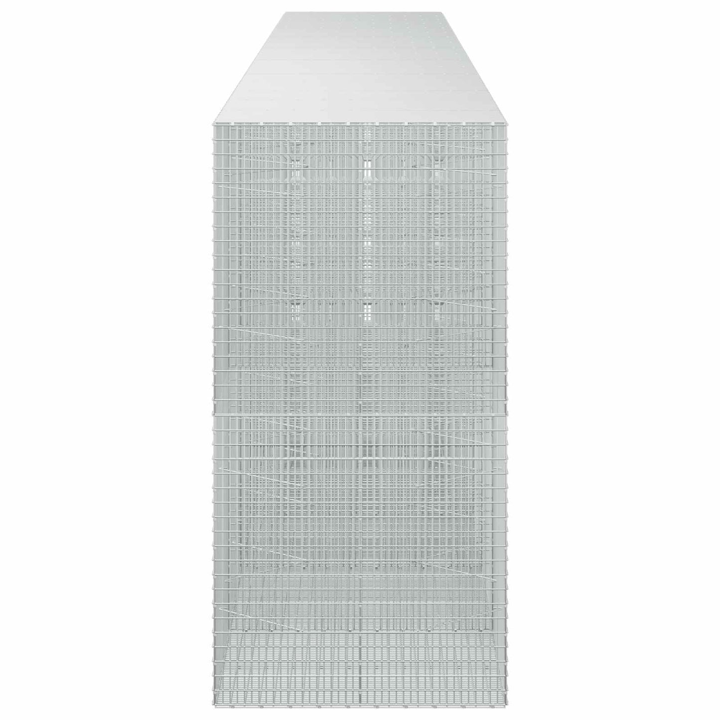 vidaXL Γκαμπιόν με σύρμα 3,5 mm και πλέγμα 5x2,5 cm 850x100x200 εκ