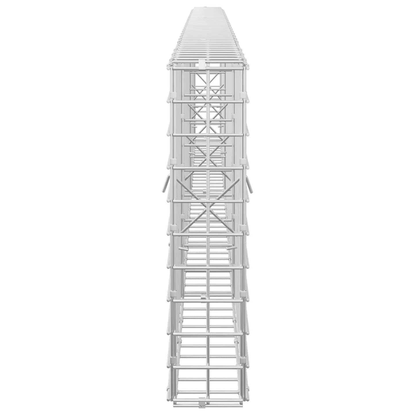 vidaXL Γκαμπιόν με Σύρμα 3,5 mm και Πλέγμα 5x5 cm 250x10x50 εκ