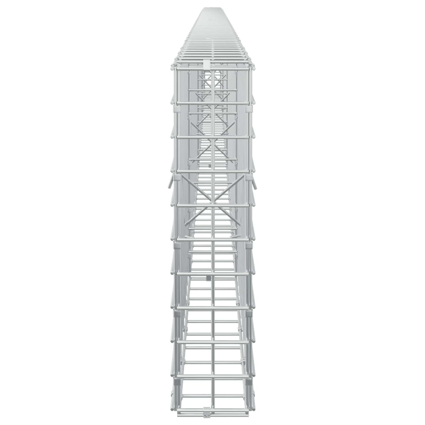 vidaXL Γκαμπιόν με Σύρμα 3,5 mm και Πλέγμα 5x5 cm 350x10x50 εκ