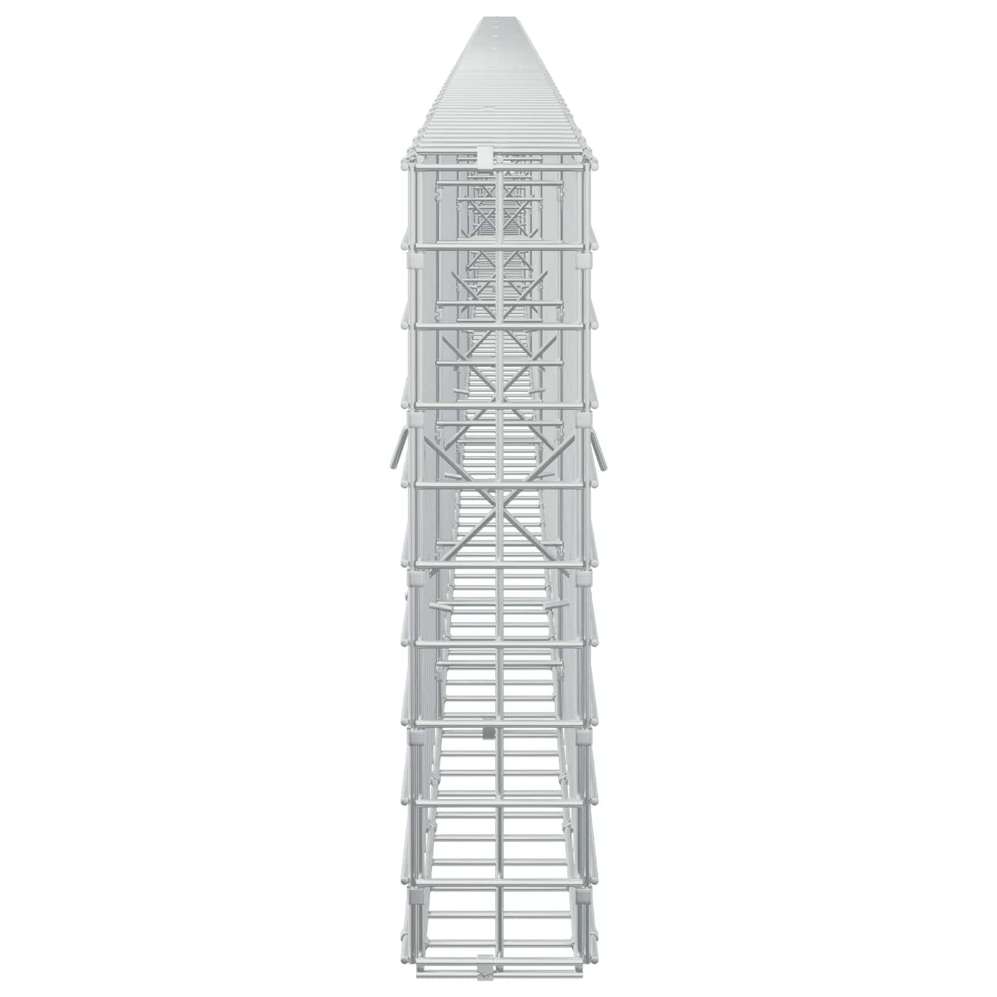 vidaXL Γκαμπιόν με Σύρμα 3,5 mm και Πλέγμα 5x5 cm 650x10x50 εκ