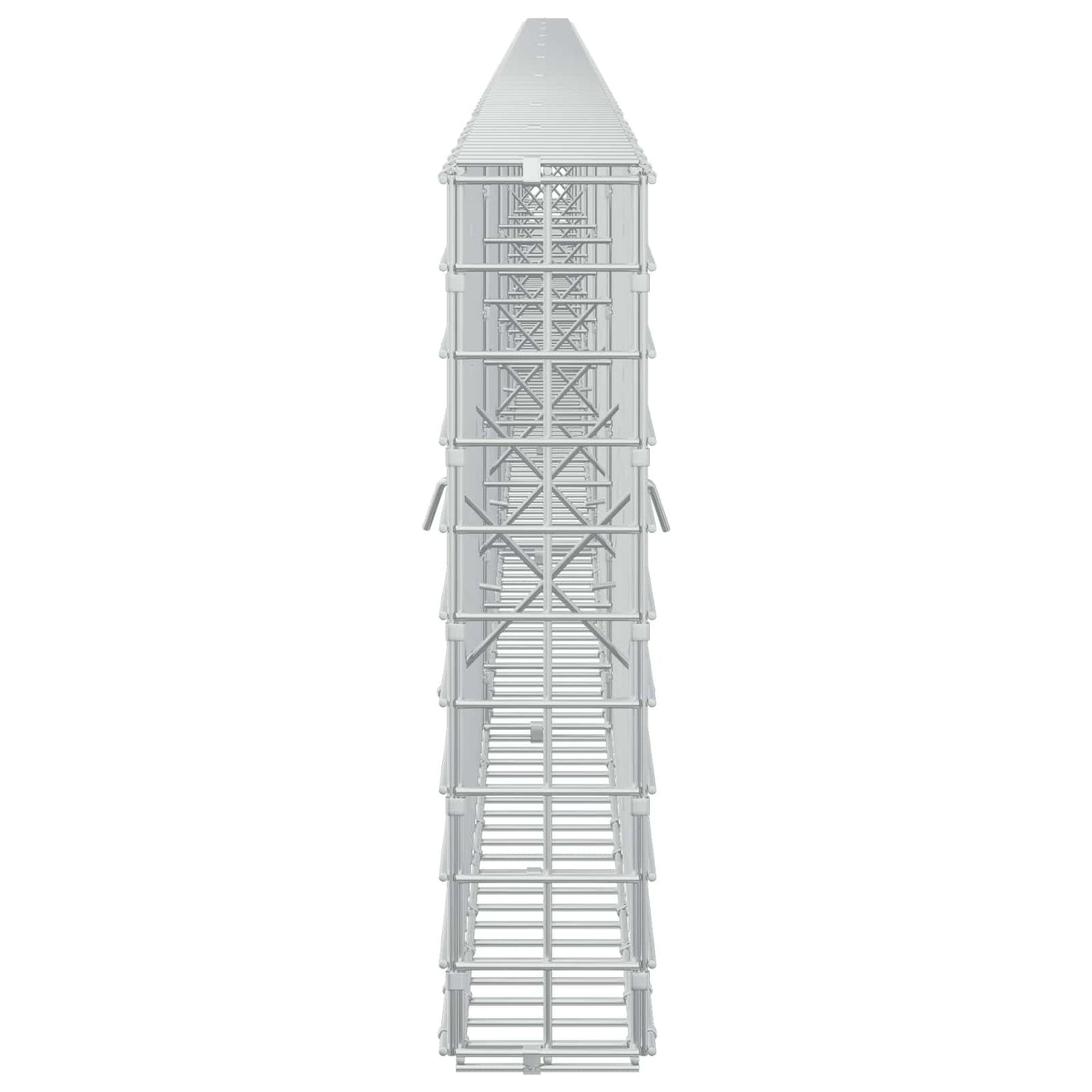 vidaXL Γκαμπιόν με Σύρμα 3,5 mm και Πλέγμα 5x5 cm 800x10x50 εκ