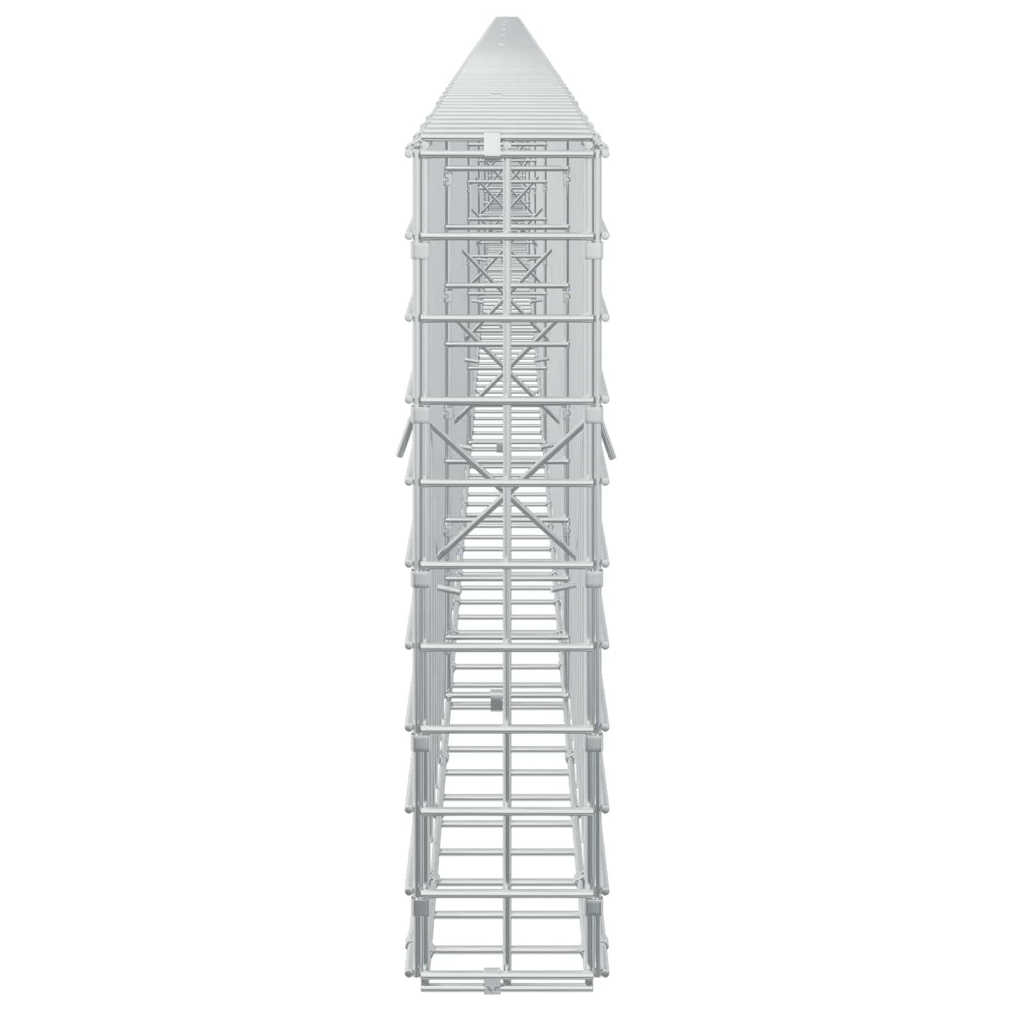 vidaXL Γκαμπιόν με Σύρμα 3,5 mm και Πλέγμα 5x5 cm 850x10x50 εκ