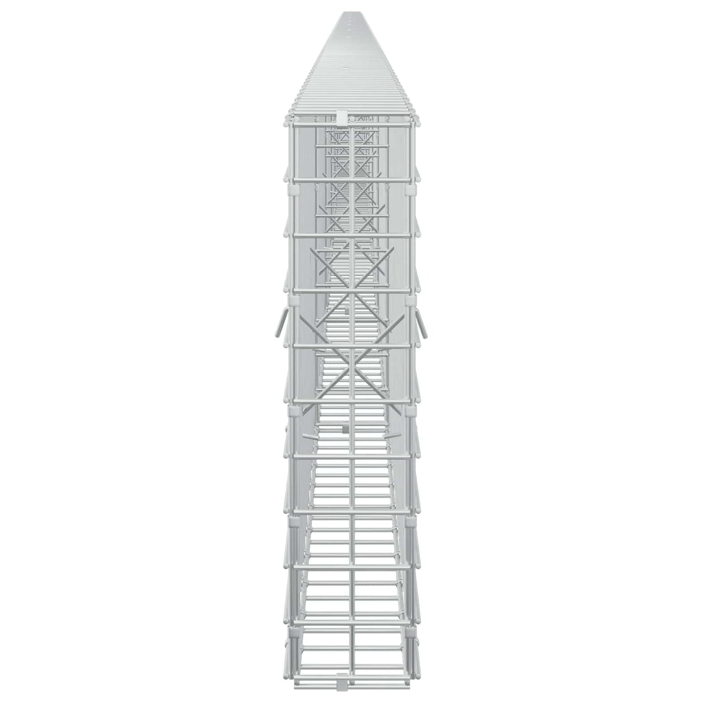 vidaXL Γκαμπιόν με Σύρμα 3,5 mm και Πλέγμα 5x5 cm 1000x10x50 εκ