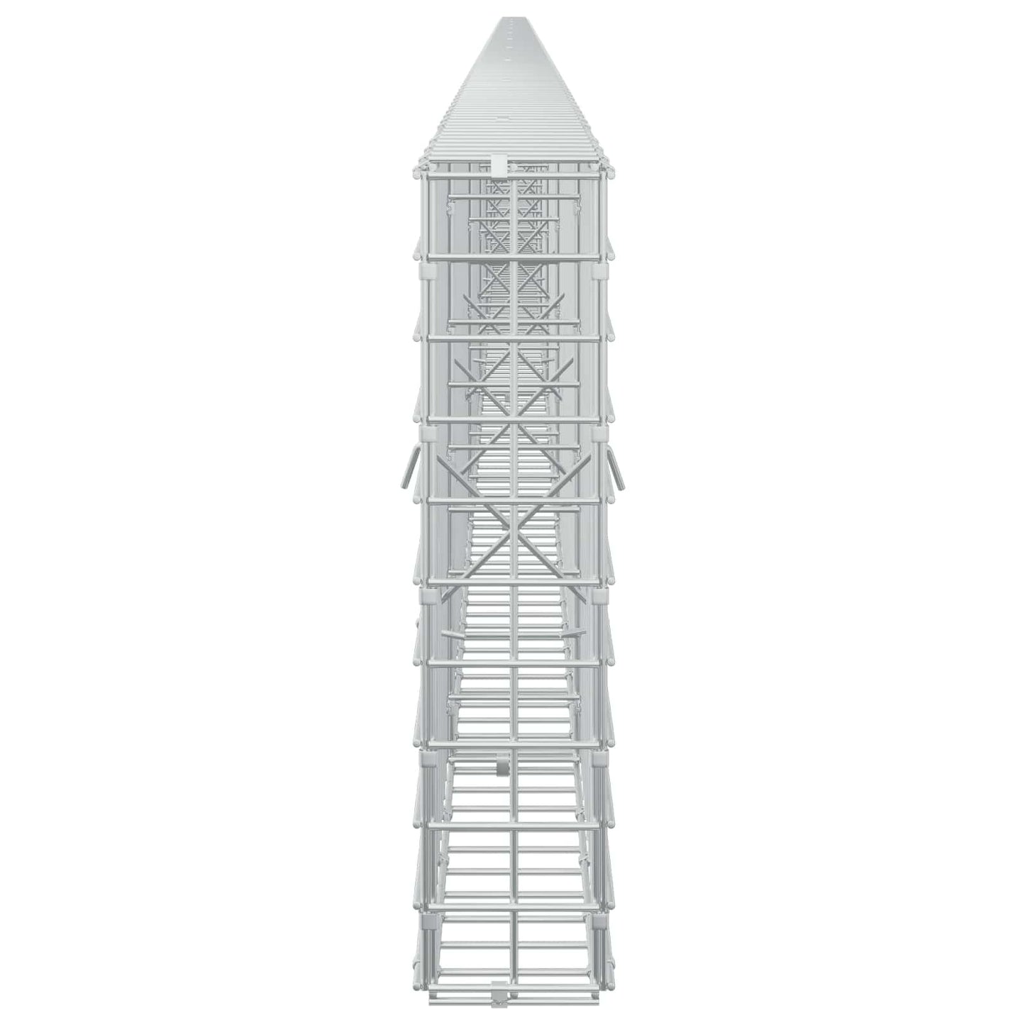 vidaXL Γκαμπιόν με Σύρμα 3,5 mm και Πλέγμα 5x5 cm 1050x10x50 εκ