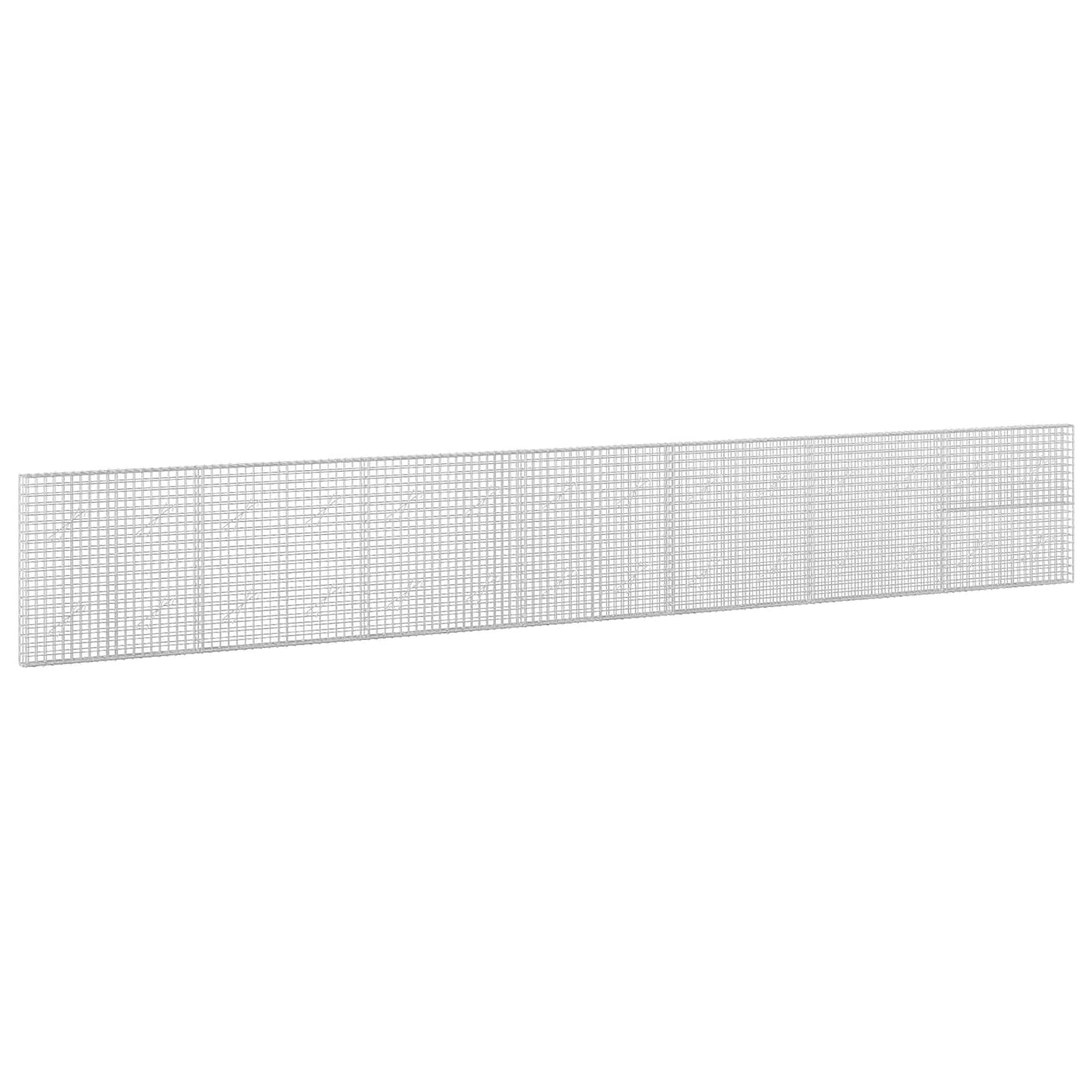 vidaXL Γκαμπιόν με Σύρμα 3,5 mm και Πλέγμα 5x5 cm 700x10x100 εκ.