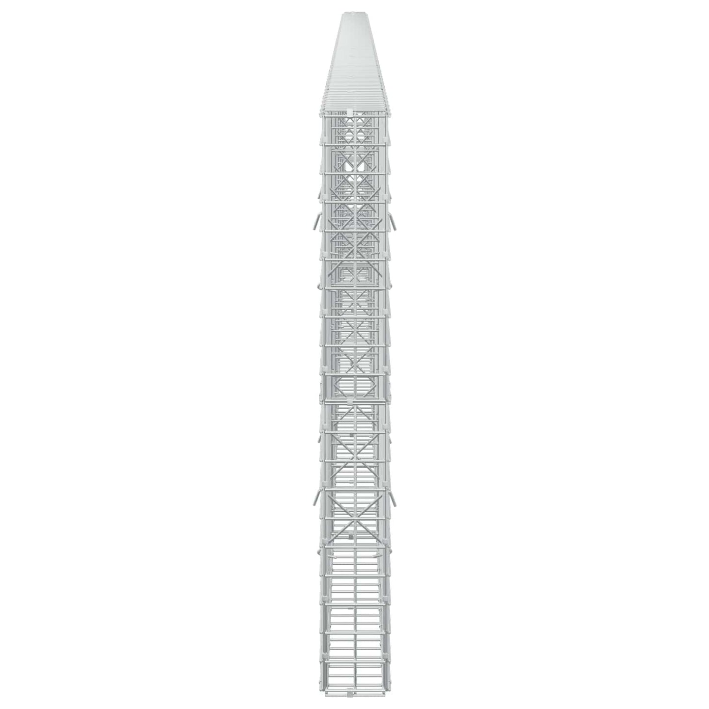 vidaXL Γκαμπιόν με Σύρμα 3,5 mm και Πλέγμα 5x5 cm 700x10x100 εκ.