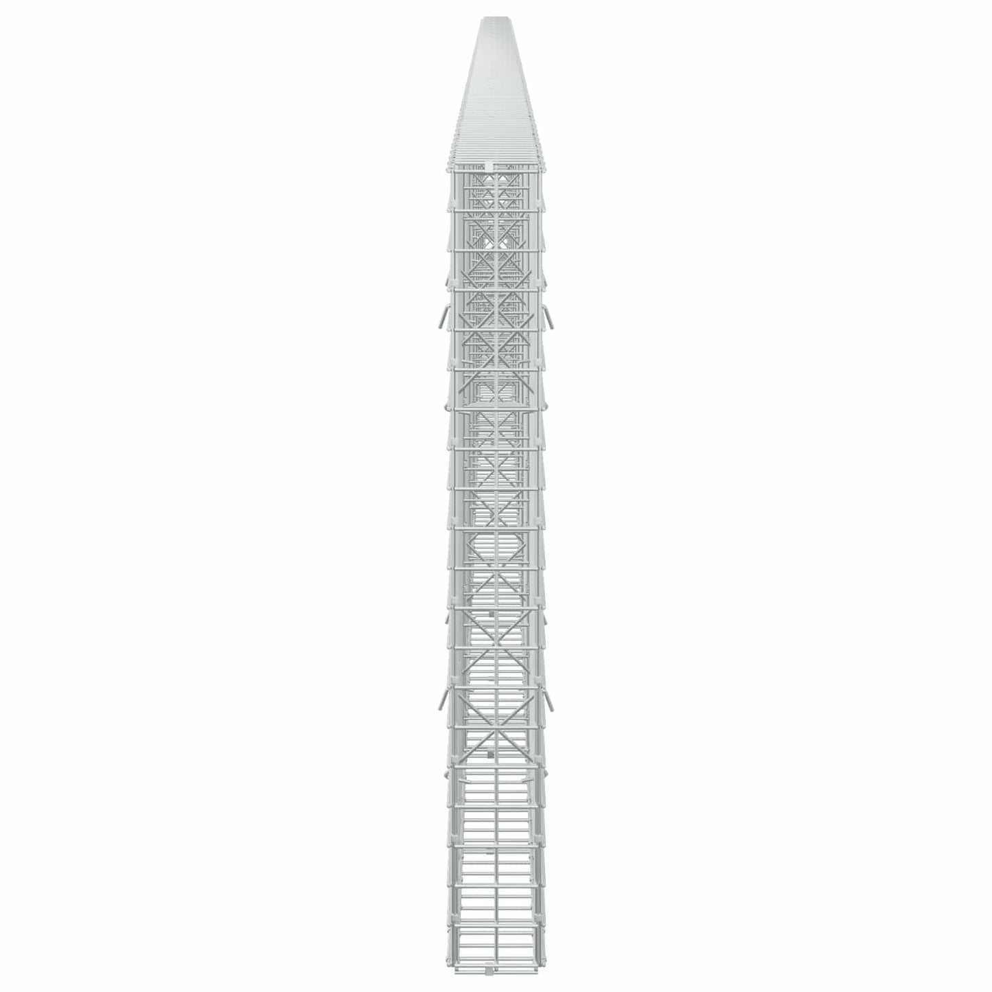 vidaXL Γκαμπιόν με Σύρμα 3,5 mm και Πλέγμα 5x5 cm 900x10x100 εκ
