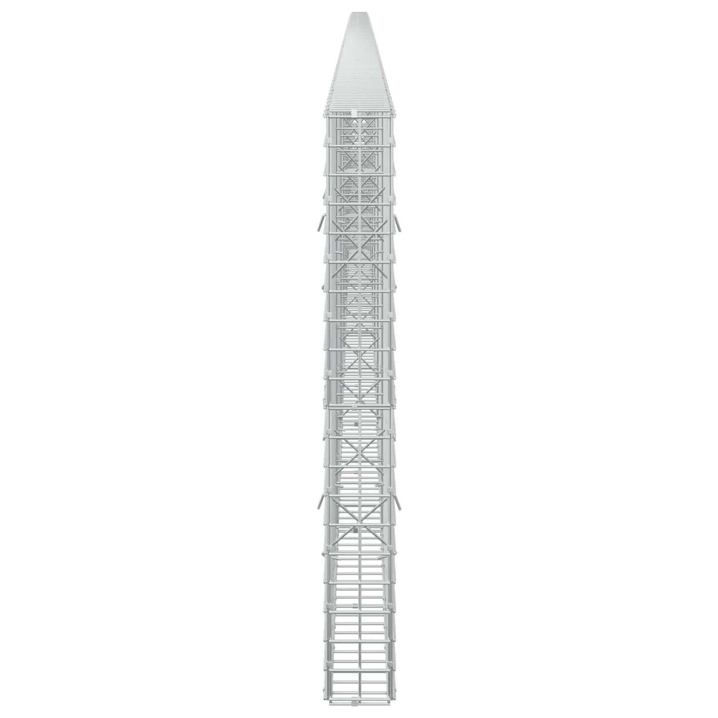 vidaXL Γκαμπιόν με Σύρμα 3,5 mm και Πλέγμα 5x5 cm 1000x10x100 εκ.