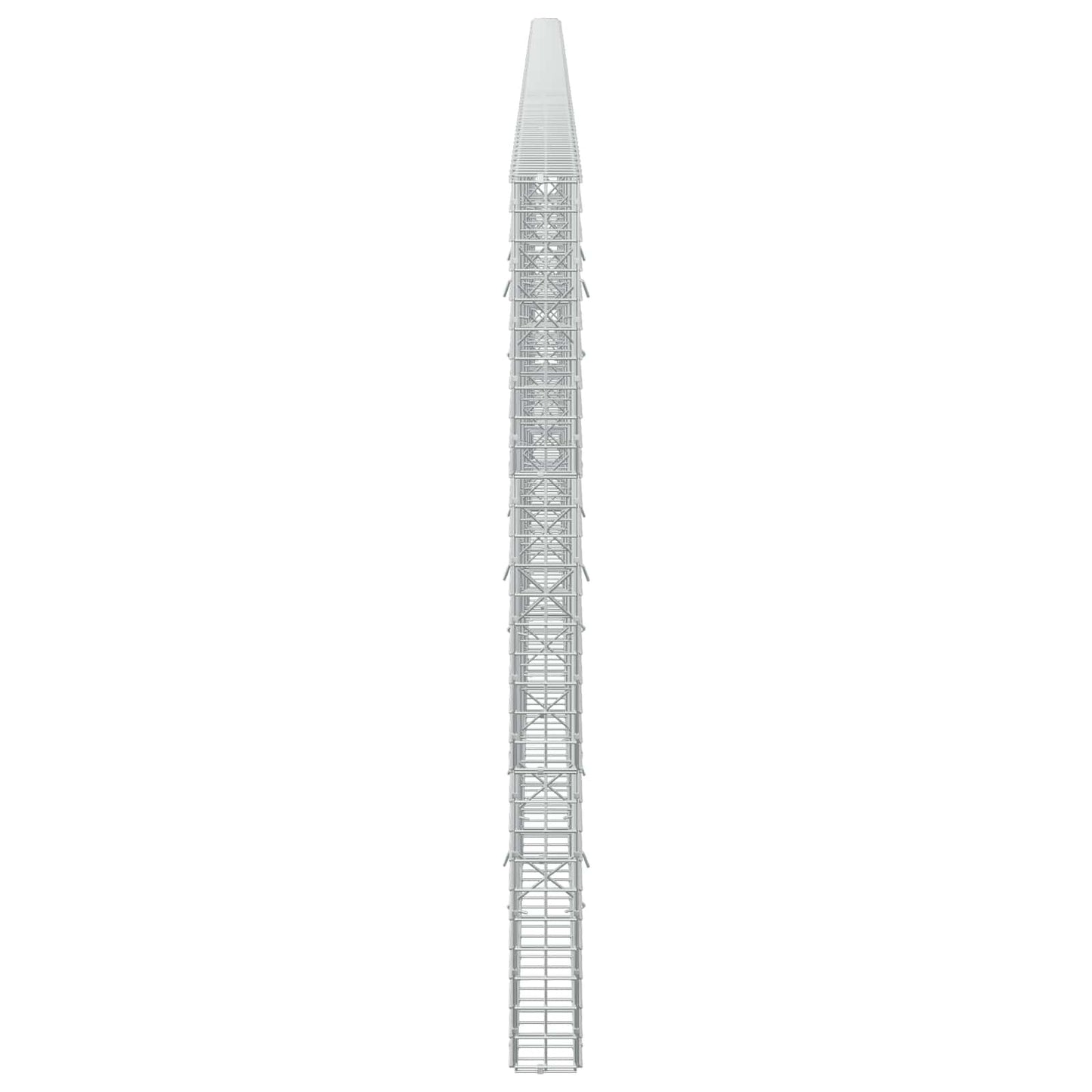 vidaXL Γκαμπιόν με Σύρμα 3,5 mm και Πλέγμα 5x5 cm 700x10x150 εκ.