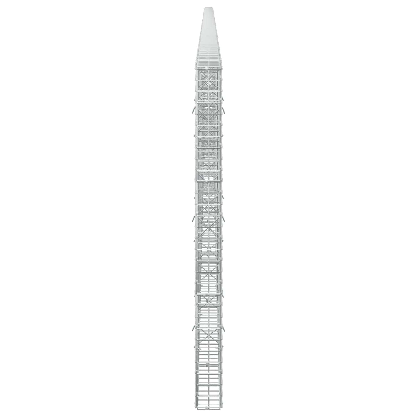 vidaXL Γκαμπιόν με Σύρμα 3,5 mm και Πλέγμα 5x5 cm 1050x10x150 εκ