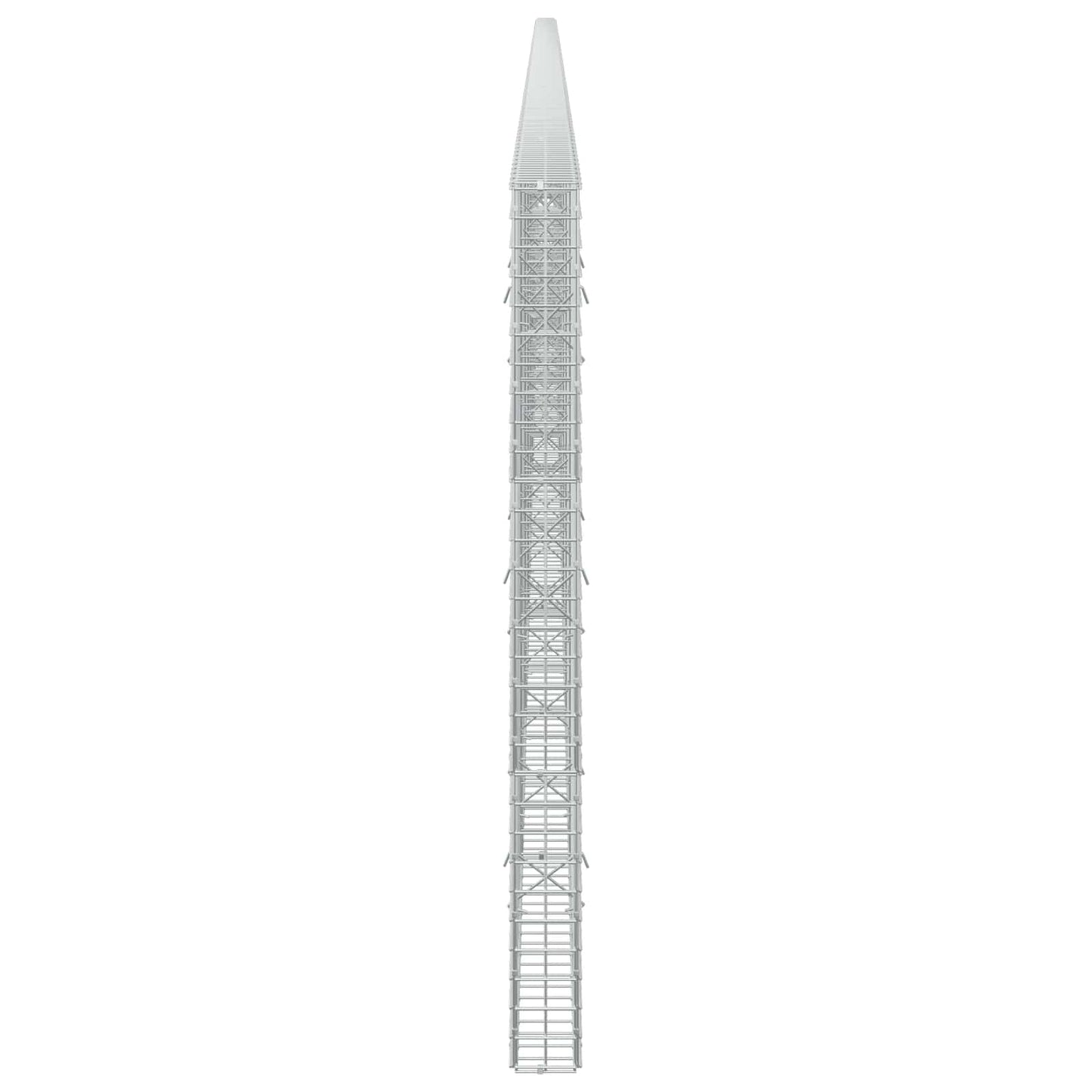 vidaXL Γκαμπιόν με Σύρμα 3,5 mm και Πλέγμα 5x5 cm 1100x10x150 εκ