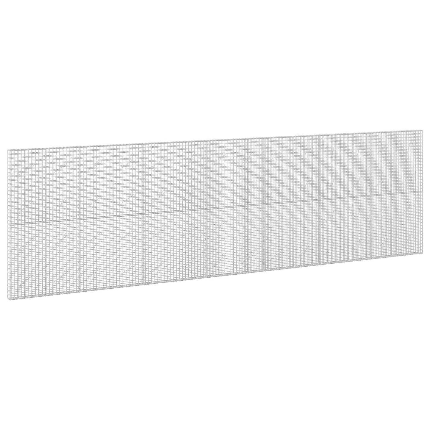 vidaXL Γκαμπιόν με Σύρμα 3,5 mm και Πλέγμα 5x5 cm 700x10x200 εκ