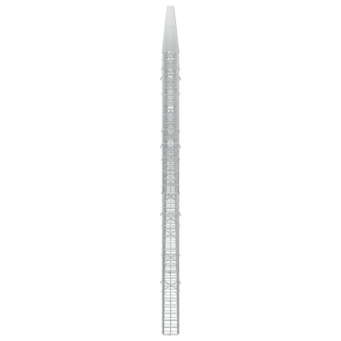 vidaXL Γκαμπιόν με Σύρμα 3,5 mm και Πλέγμα 5x5 cm 700x10x200 εκ