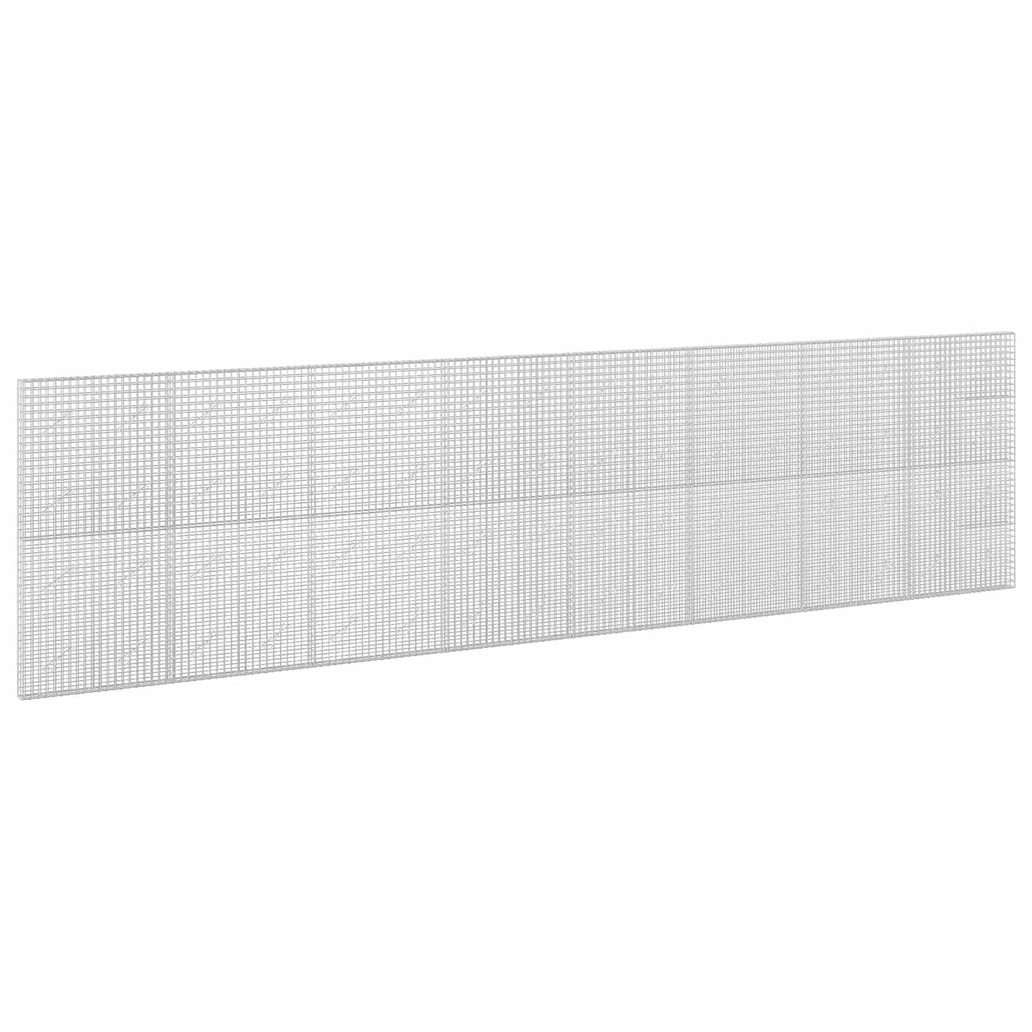 vidaXL Γκαμπιόν με Σύρμα 3,5 mm και Πλέγμα 5x5 cm 800x10x200 εκ
