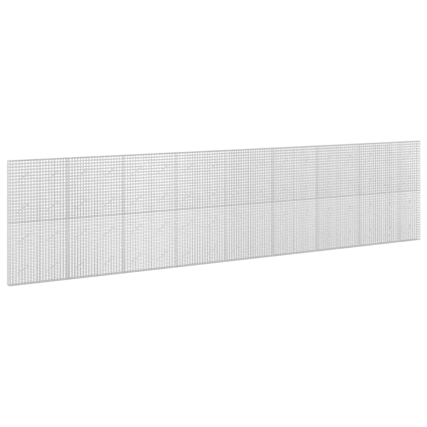 vidaXL Γκαμπιόν με Σύρμα 3,5 mm και Πλέγμα 5x5 cm 850x10x200 εκ