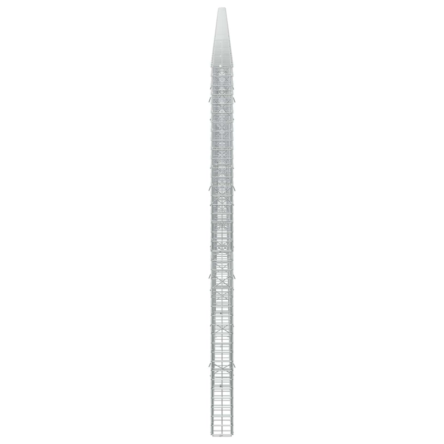 vidaXL Γκαμπιόν με Σύρμα 3,5 mm και Πλέγμα 5x5 cm 850x10x200 εκ