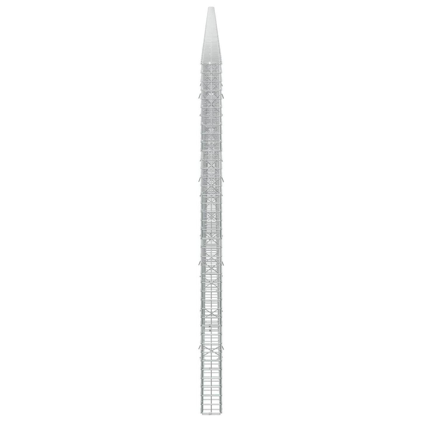 vidaXL Γκαμπιόν με Σύρμα 3,5 mm και Πλέγμα 5x5 cm 1100x10x200 εκ